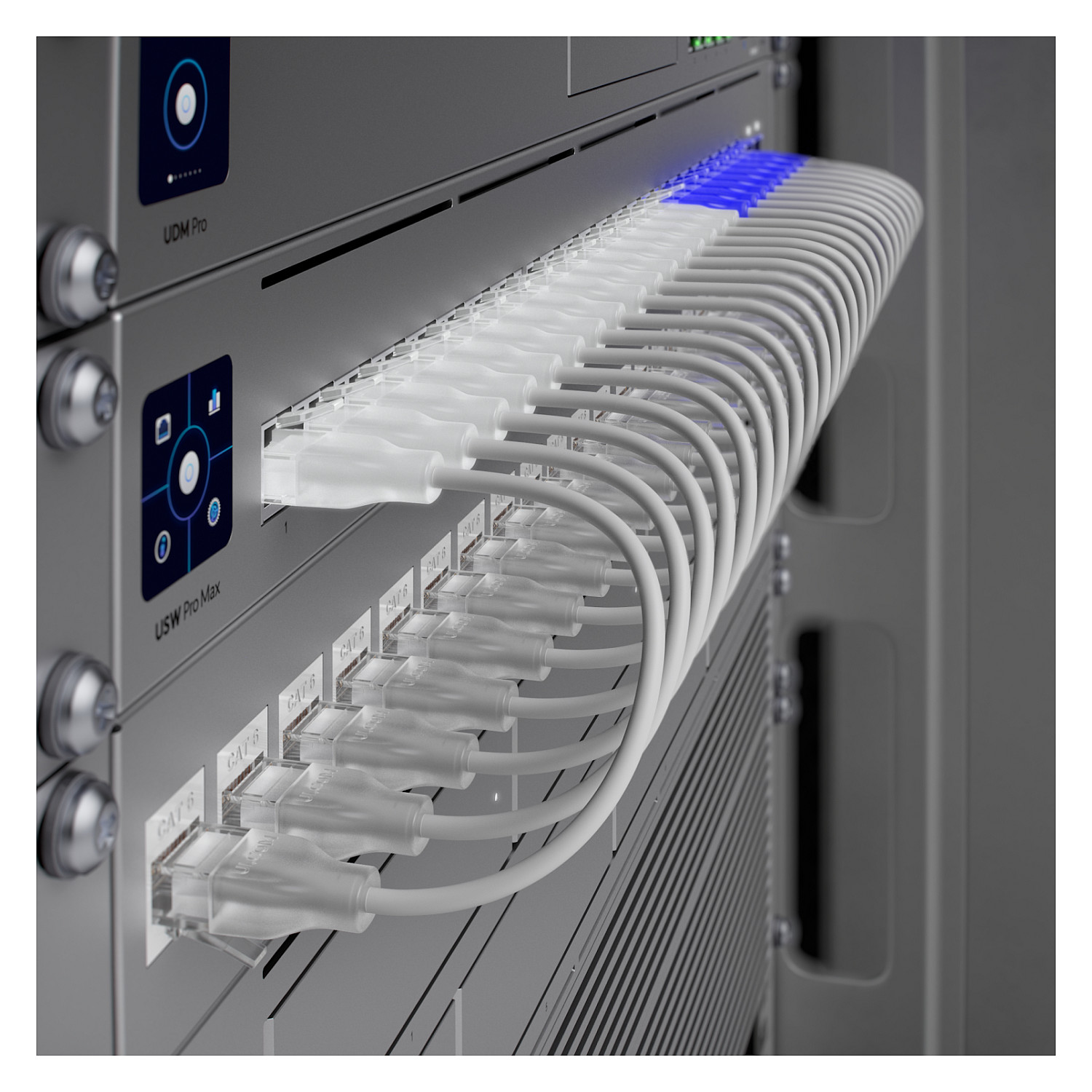 Ubiquiti UniFi USW-Pro-Max-24 – Switch Layer 3, 24-Port, 2.5GbE, 2x 10G SFP+, Etherlighting 9