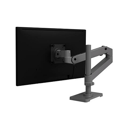 Karrocë Mobile për Monitor Ergotron StyleView Pole Cart 24-818-211, për Monitor deri 24", Kapacitet 6.8 kg, 5 Rrota - Bardhë 4