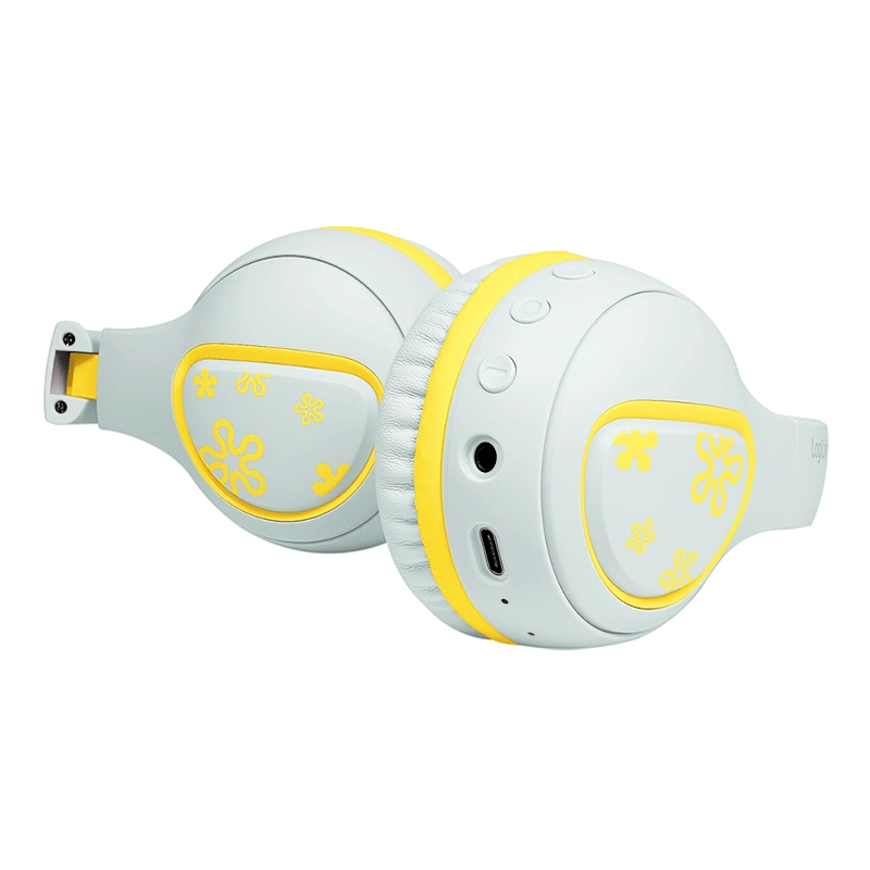Kufje pa kabllo LogiLink BT0073BL / Music Buddies / On-Ear / Bluetooth 5.4 / 40 mm / 25 orë / 85 dB – Verdhë 3