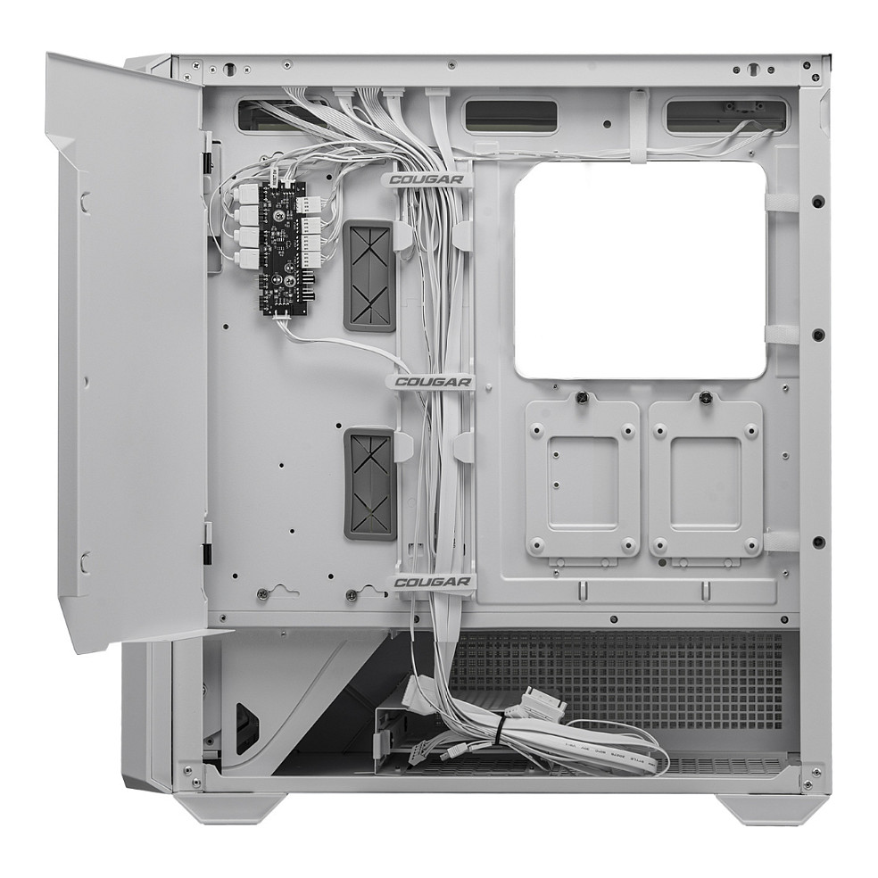 Kasë Tower COUGAR MX600 / ARGB – Bardhë thumbnail 5