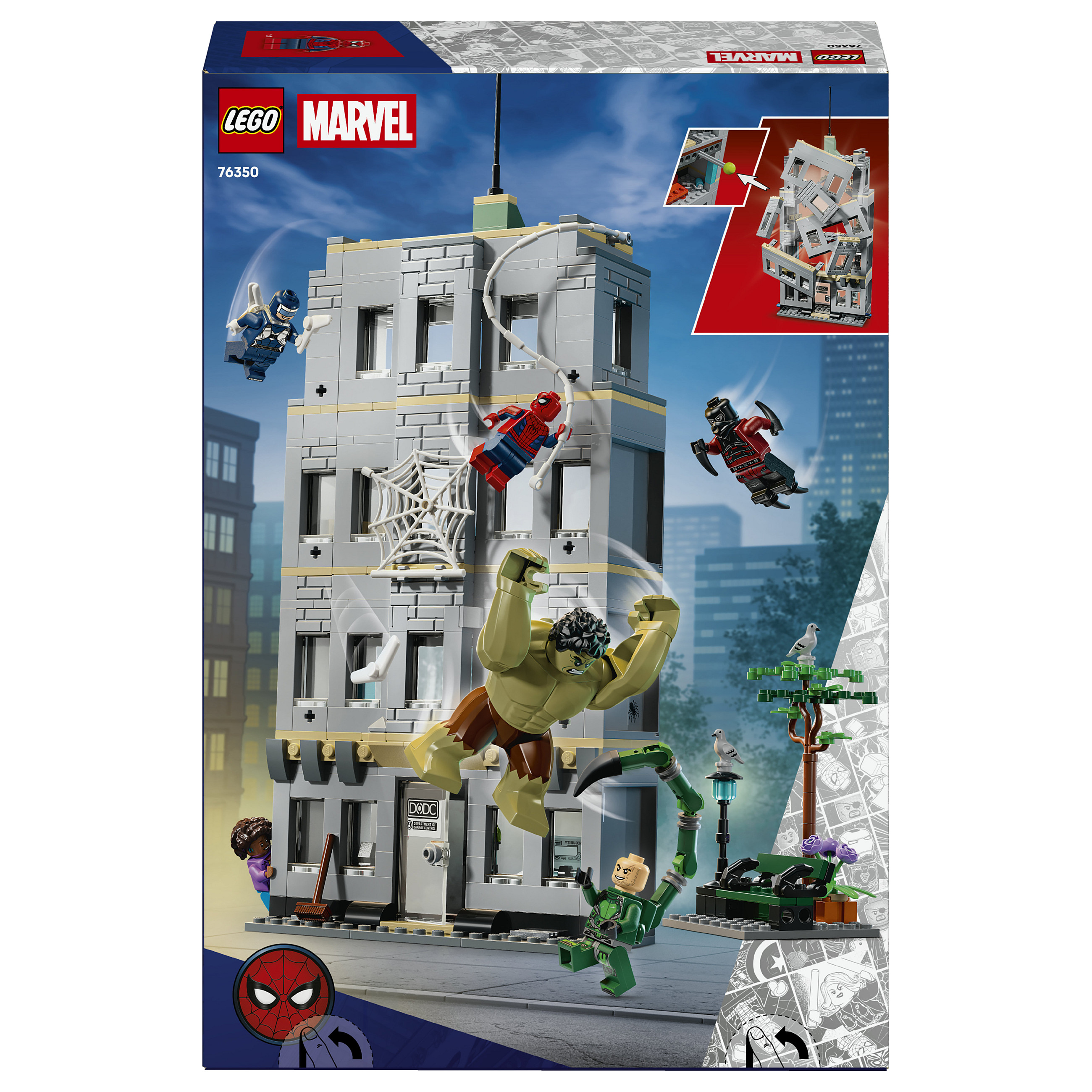 LEGO Marvel Spider-Man vs. Hulk Epic Clash 76350 thumbnail 6