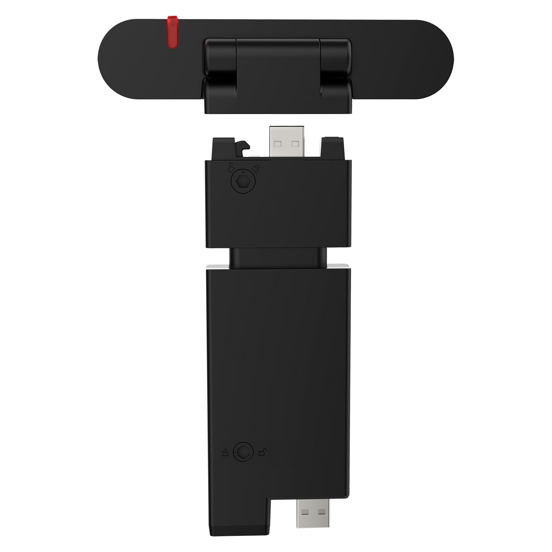 Lenovo ThinkVision MC60 Monitor Webcam – Full HD 1080p, IR + RGB, Autofocus, 2x Mikrofon, USB 2.0 – Zezë 8