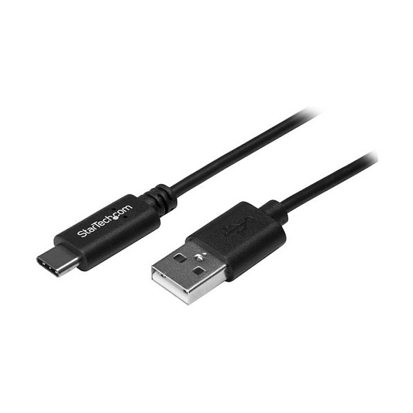 Kabllo USB StarTech.com USB2AC2M / USB-A në USB-C / USB 2.0 / 480 Mbit/s / 3A / 2m - Zezë