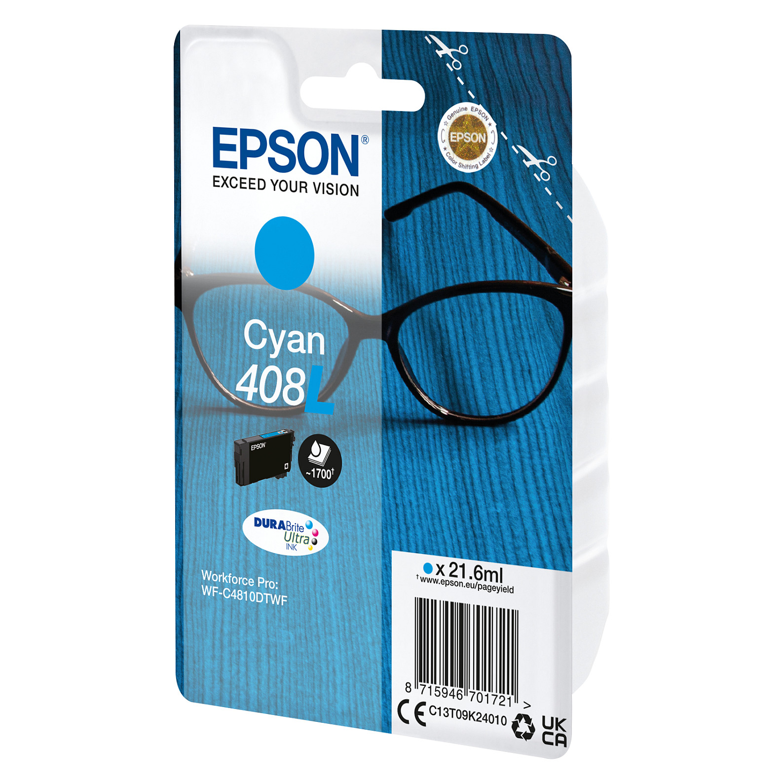 INK Epson 408L C13T09K24010 – Blu thumbnail 2