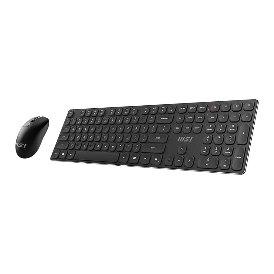 Combo (Tastierë & Maus ) MSI FORGE K210 W Keyboard + Mouse - Zezë thumbnail 2