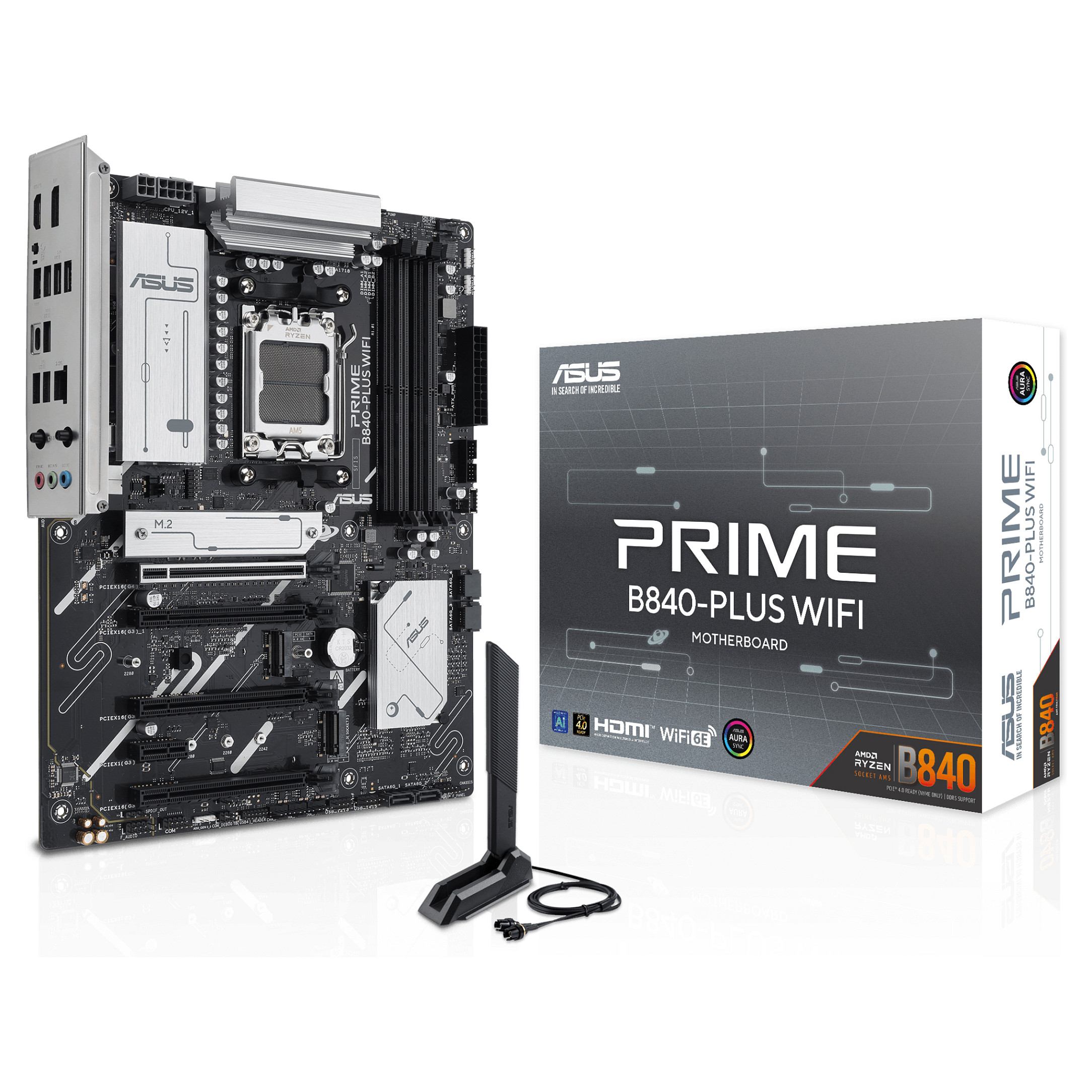 Pllakë amë AMD AM5 ASUS Prime B840-PLUS WIFI