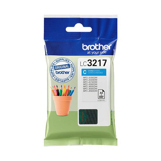INK Brother LC-3217C Ink Cartridge – Blu thumbnail 5