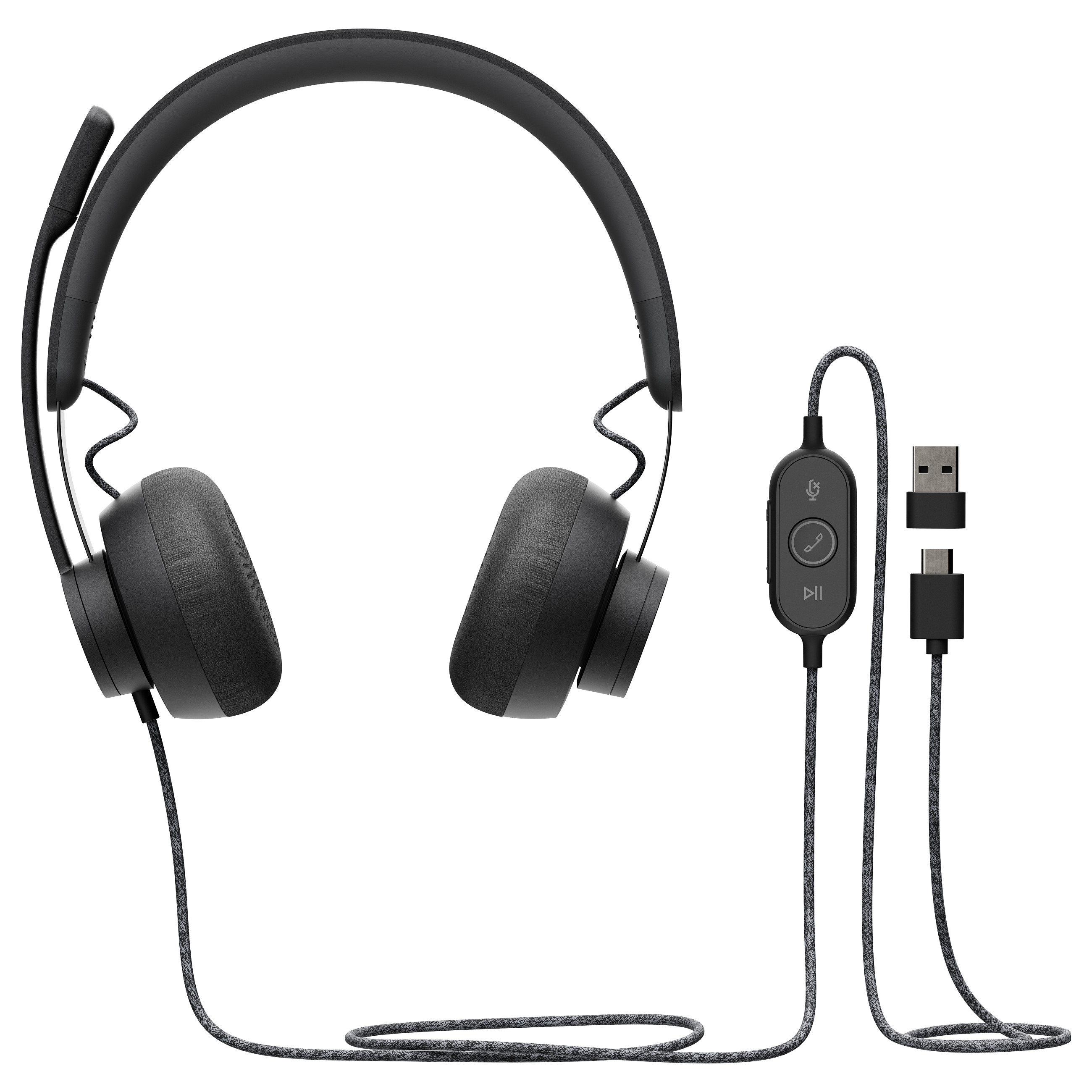 Kufje me kabllo Logitech Zone Learn / 981-001389 / 32 mm / AUX 3.5mm / Over-Ear – Blu/Portokalli 9