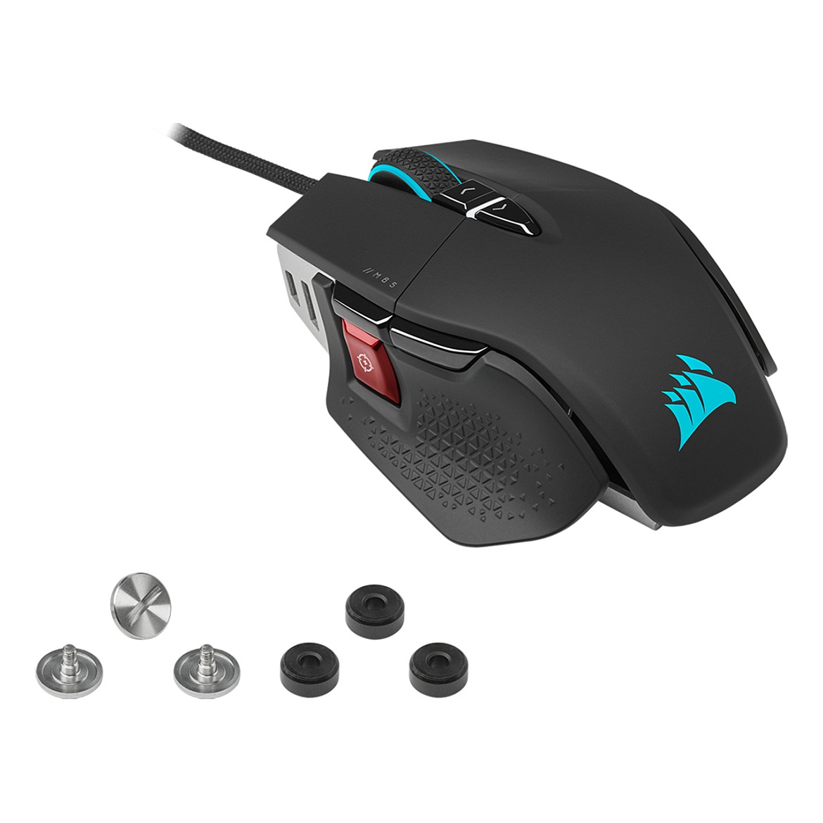 Maus Gaming Corsair M65 RGB ULTRA / MARKSMAN / 26.000 DPI / 8.000Hz / 8 Butona / USB / RGB - Zezë 6