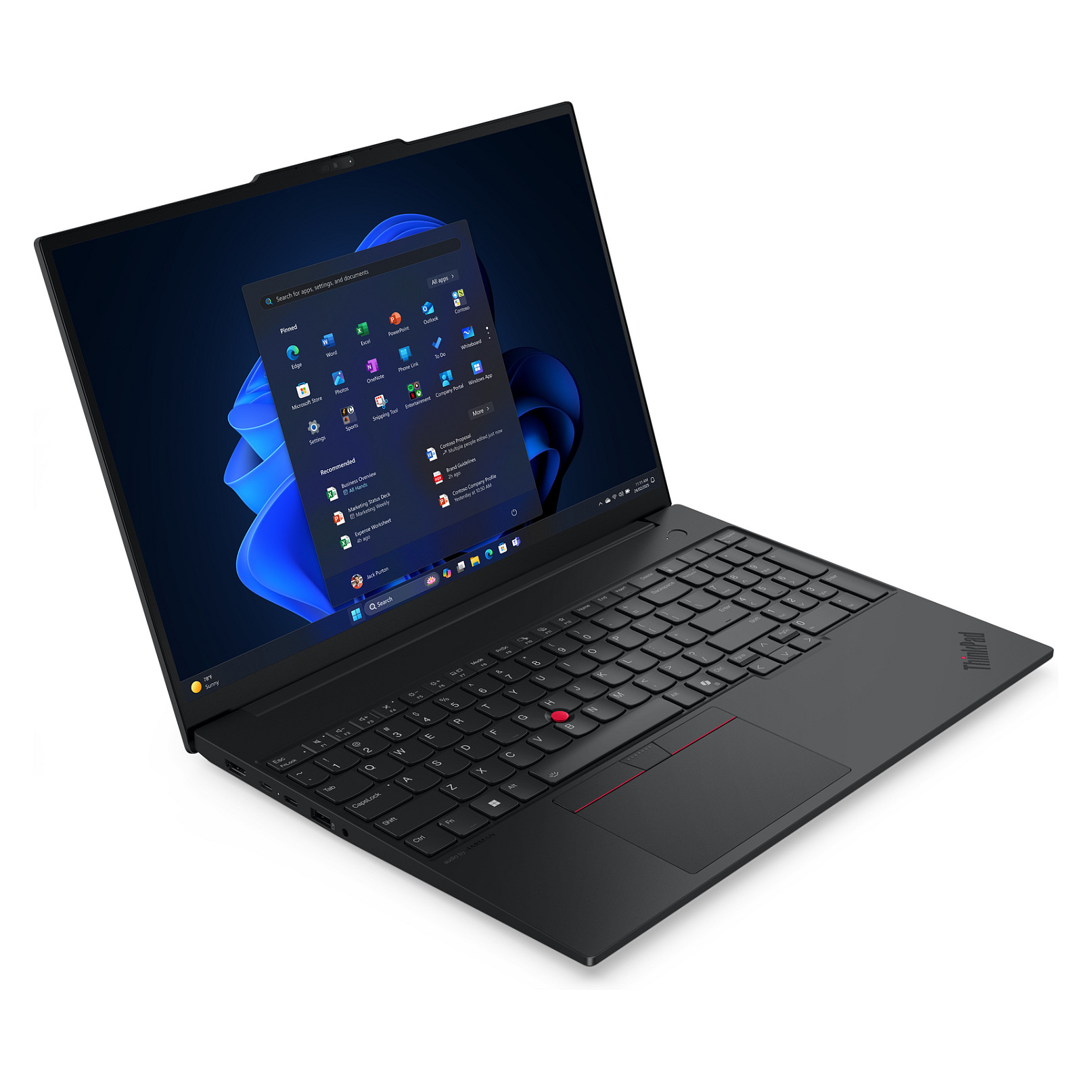 Laptop Lenovo ThinkPad E16 Gen 3 / Ryzen 5 220 / 16GB DDR5 / 512GB / 16" WUXGA IPS / AMD Radeon 740M - Zezë 3