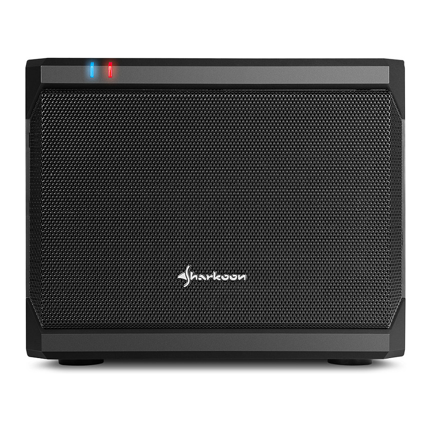 Kasë Mini-ITX Sharkoon QB One – Zezë thumbnail 4