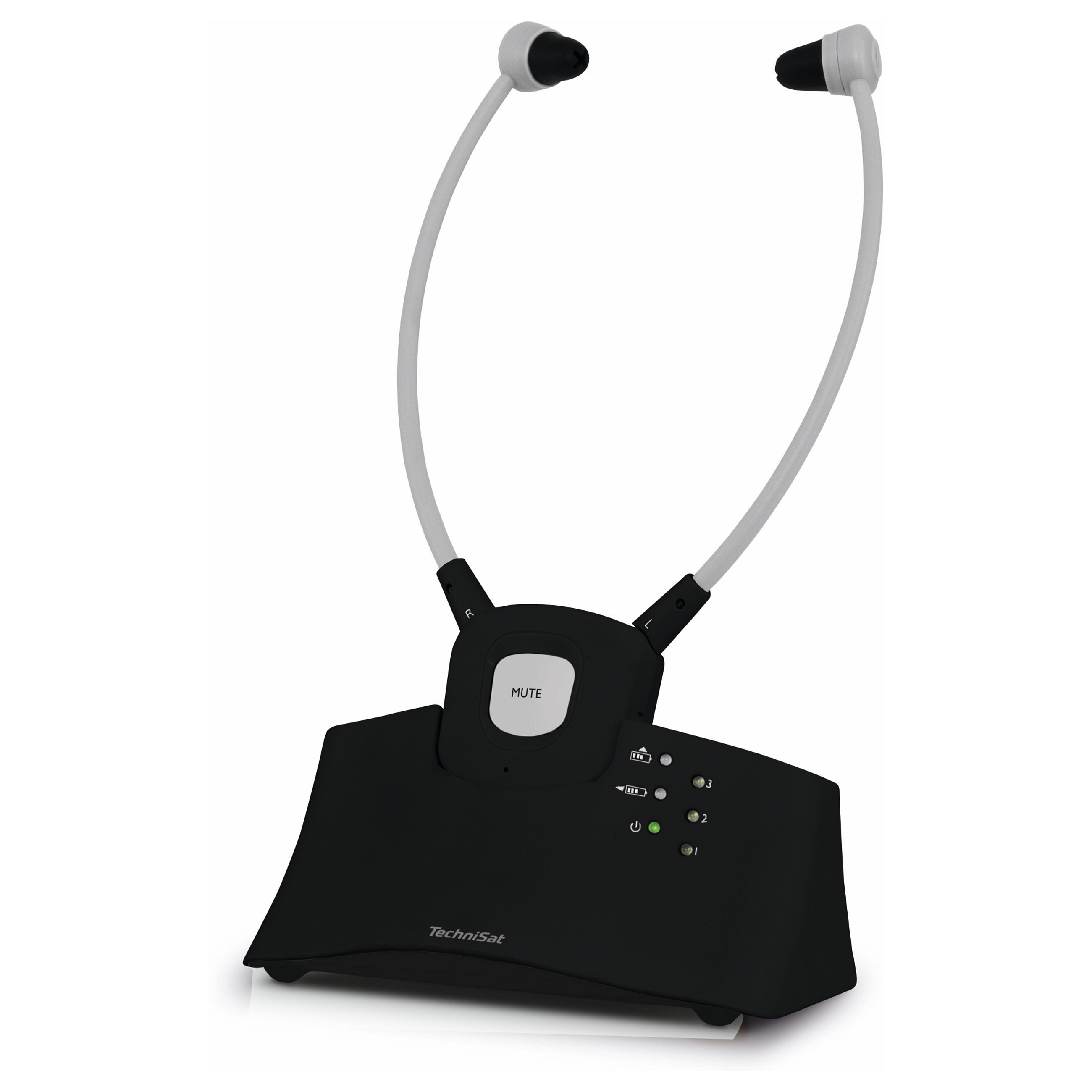 Kufje pa kabllo TechniSat StereoMan ISI 3, 2.4GHz, Toslink, AUX, Mikrofon - Zezë 6