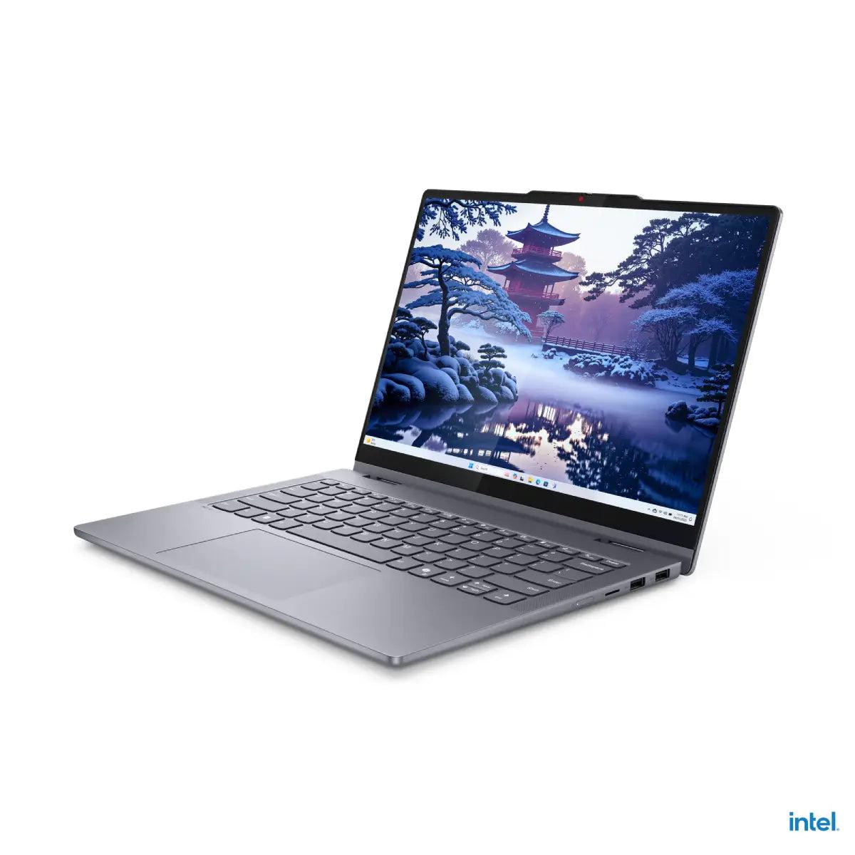 Laptop Lenovo IdeaPad 5 2-in-1 14IAL10 / Core Ultra 5 225H / 16GB LPDDR5x / 512GB / 14" WUXGA IPS Touch / Intel Arc 130T – Luna Grey 3