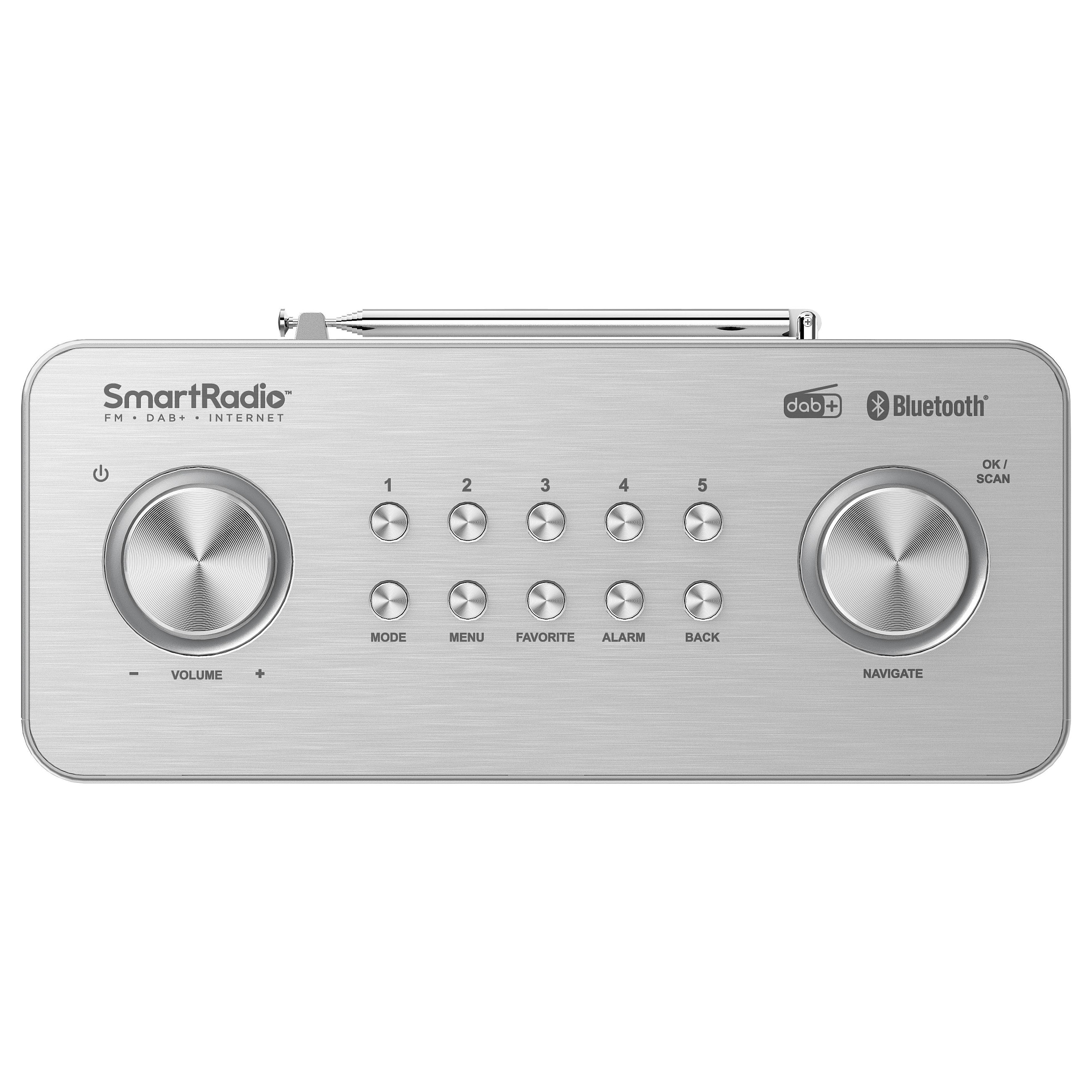 Radio interneti Kenwood CR-ST100S-S, 20W, DAB+, FM, Wi-Fi, Bluetooth, ekran TFT 2.3" - Argjend 3