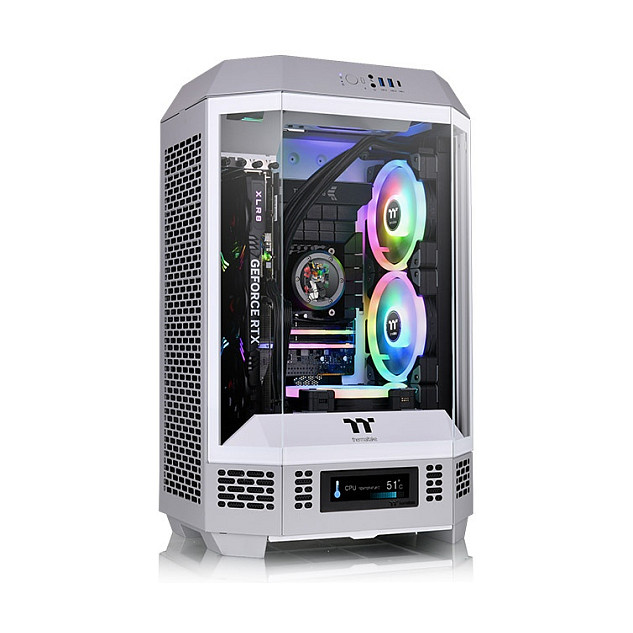 Kasë Mini Thermaltake The Tower 300 – Bardhë