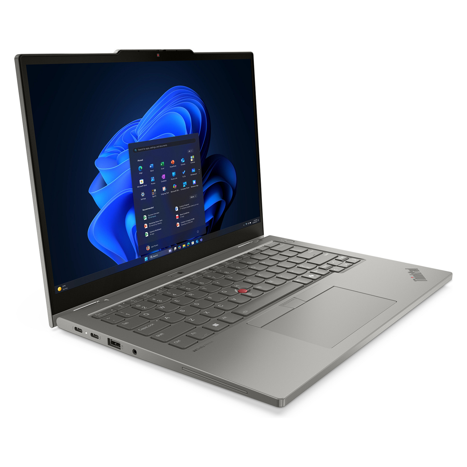 Laptop Lenovo ThinkPad L13 2in1 G6 / Ultra 5 225U / 32GB LPDDR5x / 512GB / 13.3" WUXGA IPS Touch / Intel Graphics / DE - Gri thumbnail 5