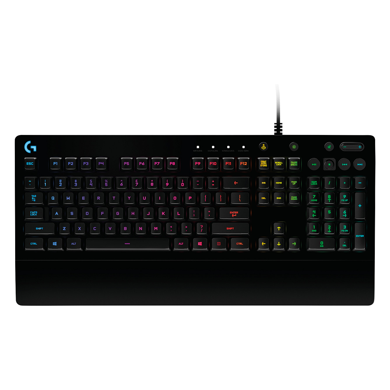 Tastierë Gaming Logitech G316 X 98 / Mekanike / Wired / 98% / Hot‑Swappable / 8000 Hz / RGB – Zezë 6