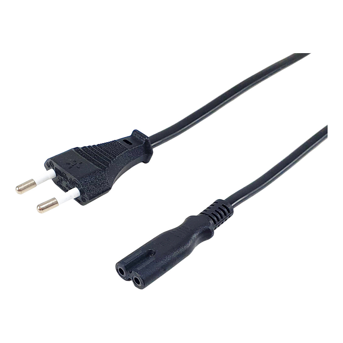 Kabllo për Furnizim me Energji Equip 112151, Schuko CEE 7/7 në IEC C5 (Mickey Mouse), 3 m, 3x0.75 mm², 2.5 A, 250 V – Zezë 8
