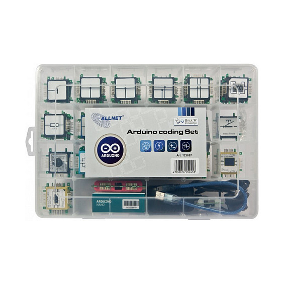 ALLNET Brick’R’knowledge Arduino Coding Set – Educational STEM Electronics Kit with Arduino Nano thumbnail 3