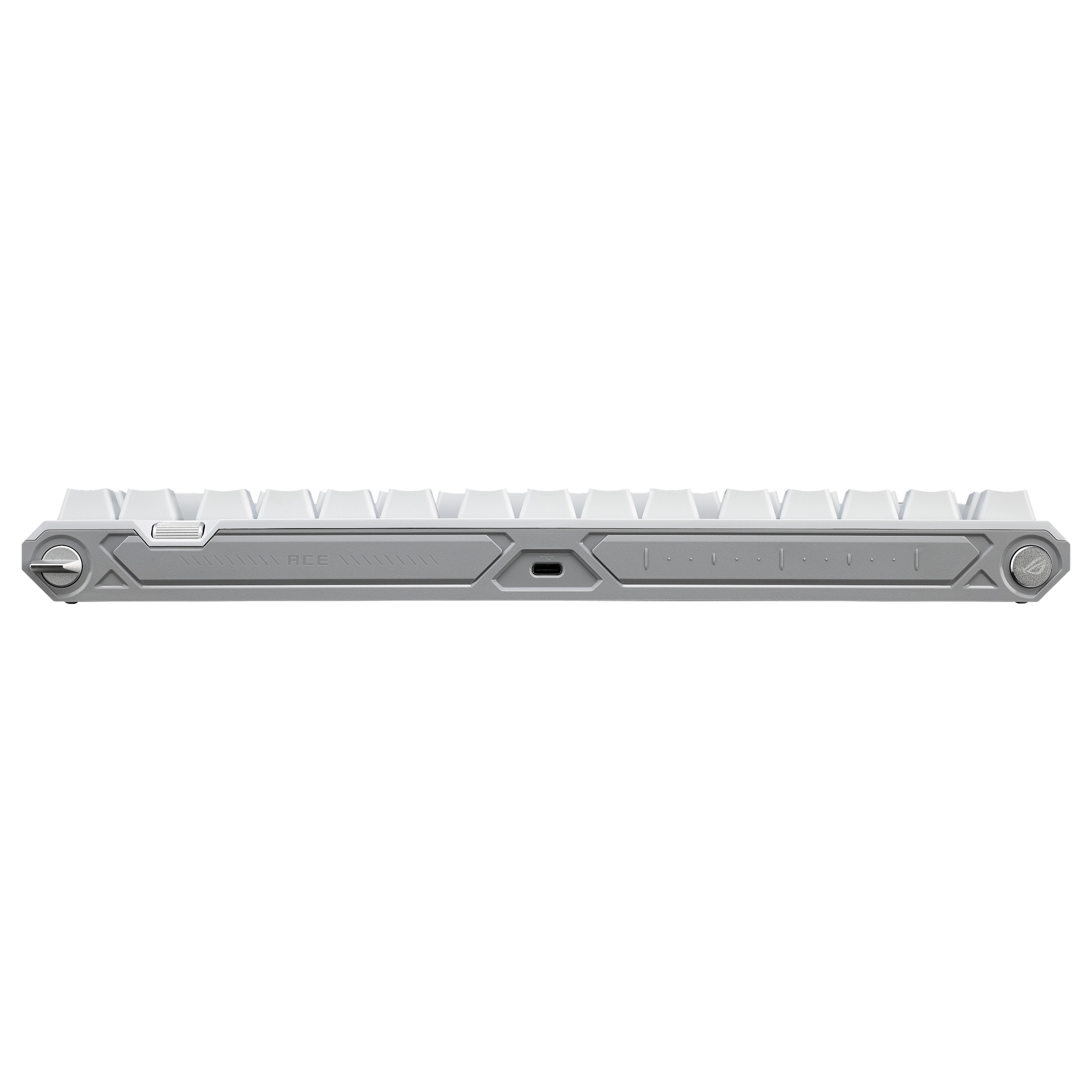 Tastierë Gaming ASUS ROG Falchion Ace 75 HE / Wired / QWERTZ (DE) / 75% / ROG HFX Magnetic / USB-C / 8000 Hz / RGB – Bardhë 7