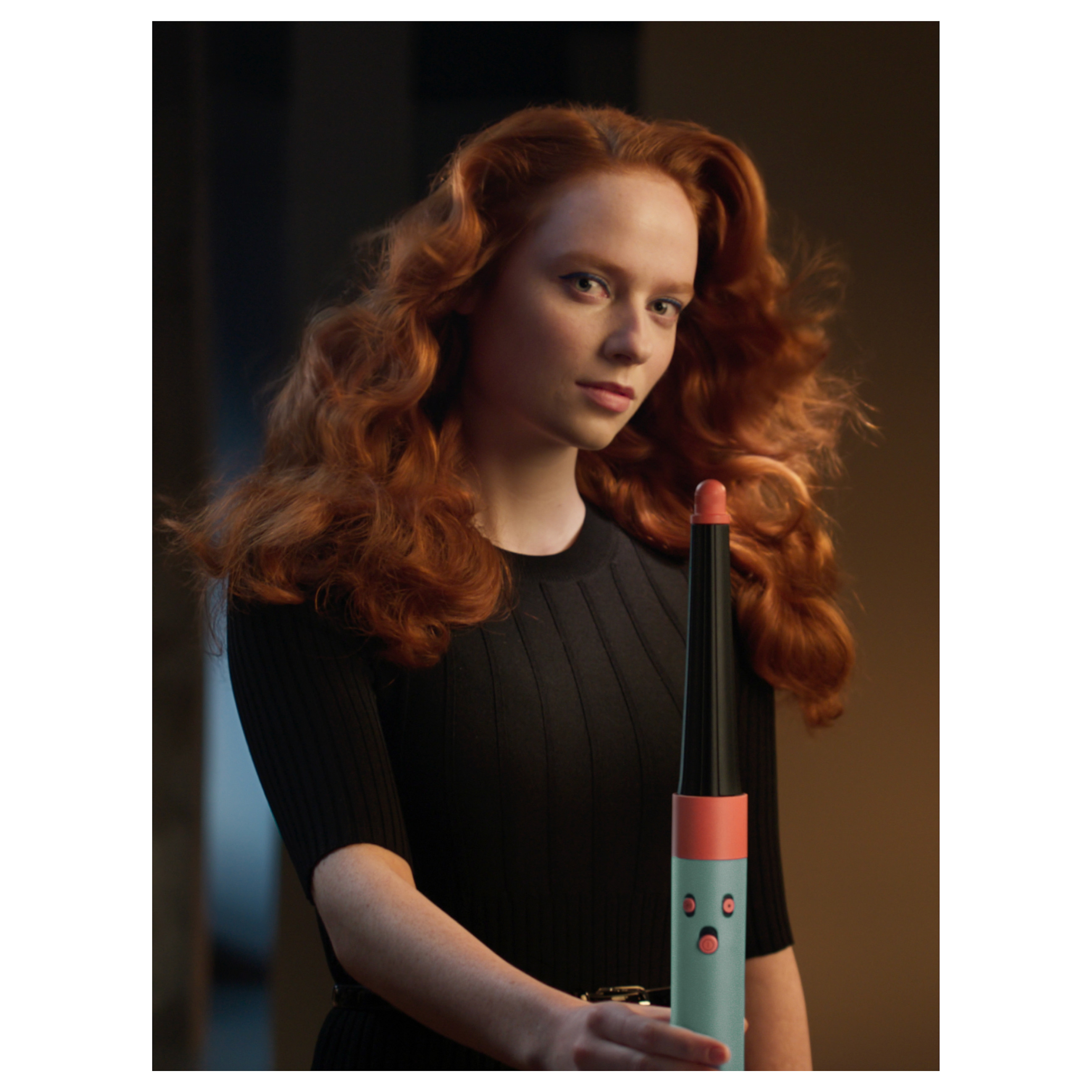 Stilues për flokë me ajër Dyson Airwrap i.d. Curly+Coily / Coanda / Bluetooth / 6-në-1 / 1300 W – Zezë/Portokalli/Gjelbër 7
