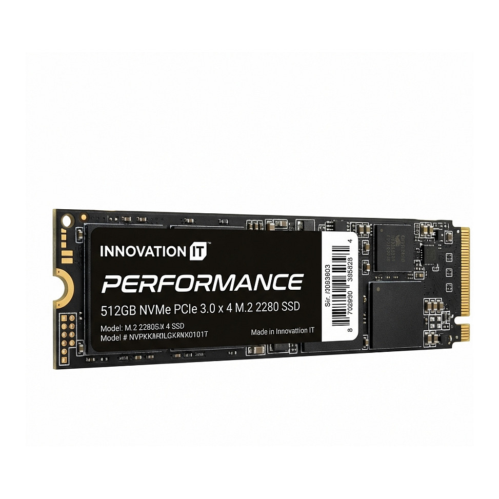 SSD e Brendshme InnovationIT Performance / 512GB / M.2 2280 / PCIe 3.0 x4 / NVMe / QLC