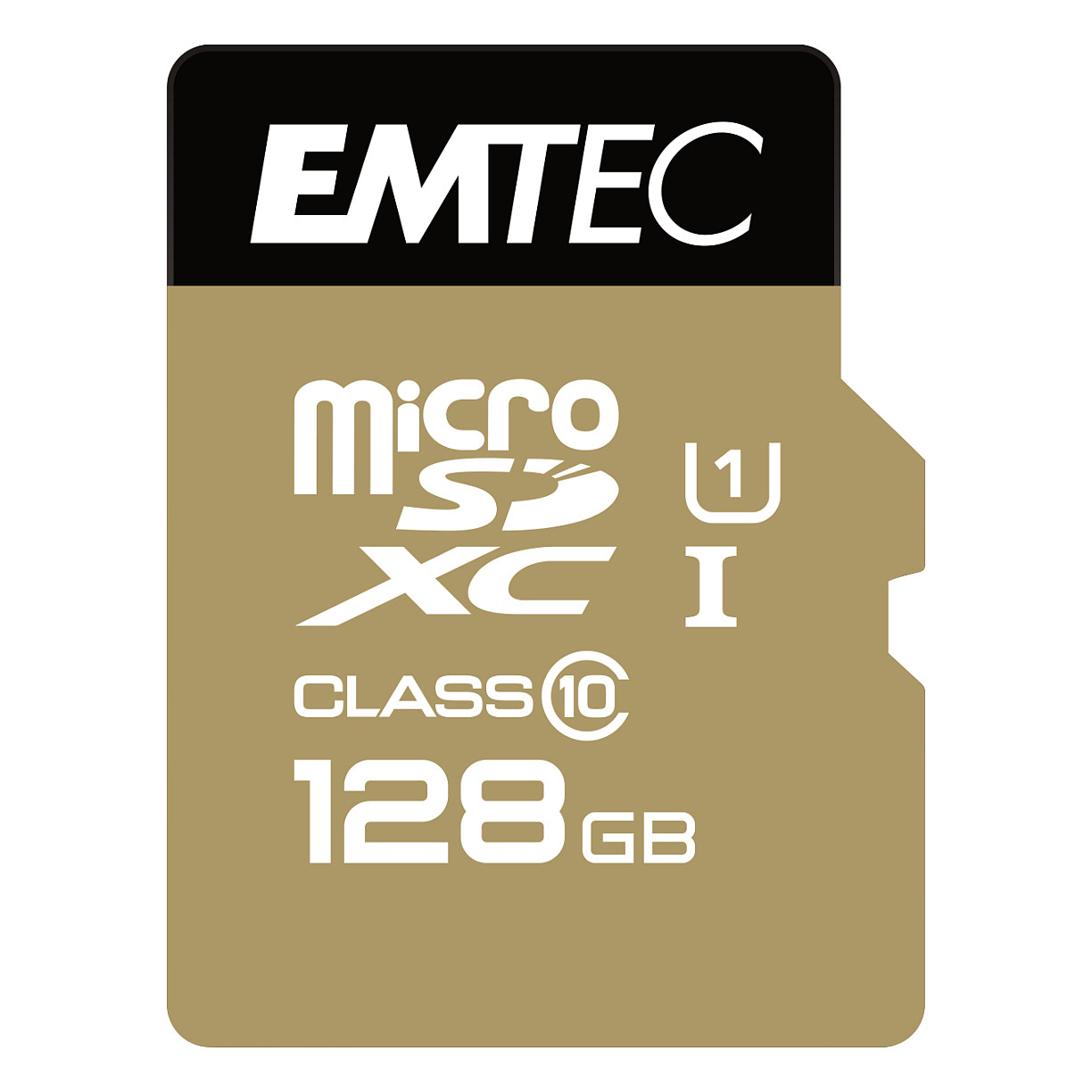 Kartë Memorie SD CARD Emtec m128GB UHS-I U1 EliteGold + Adapter