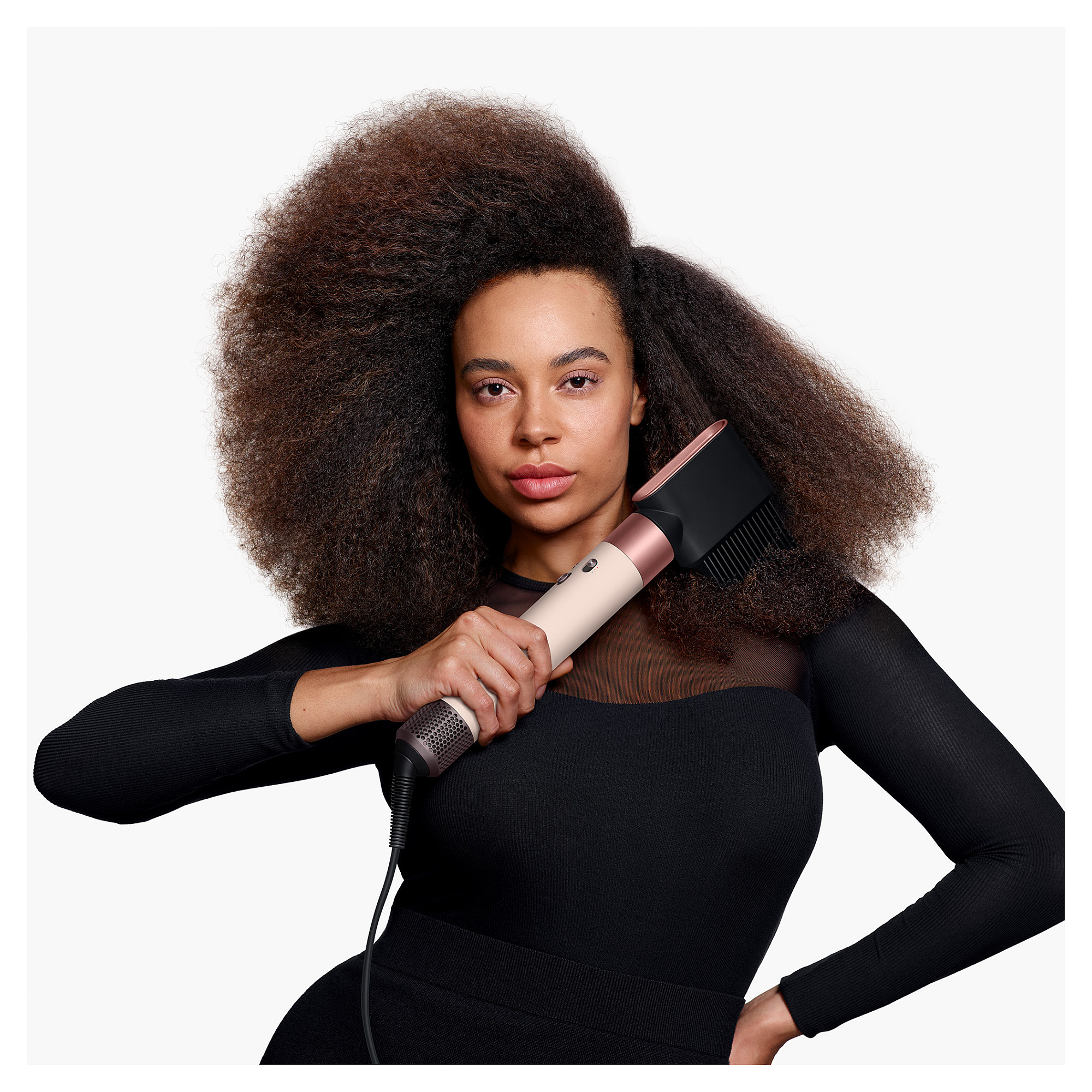 Stiluese për flokë Dyson Airwrap i.d., 1300 W, kabllo 2.675 m - Rozë/Ari 10