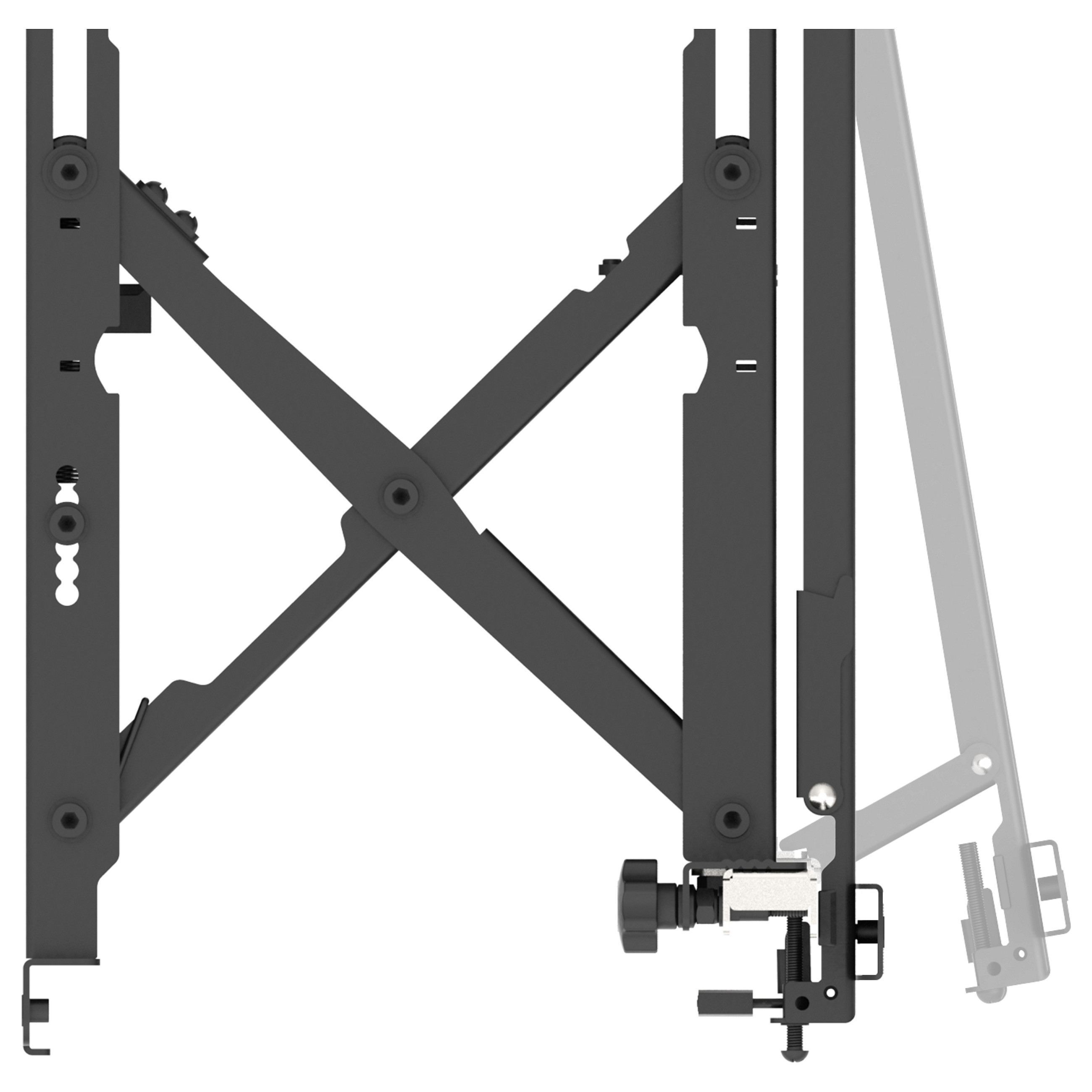 Mbajtëse për TV Vision VFM-VW6X4/2, 45"–86", deri në 70kg, VESA deri në 600x400mm - Zezë 9