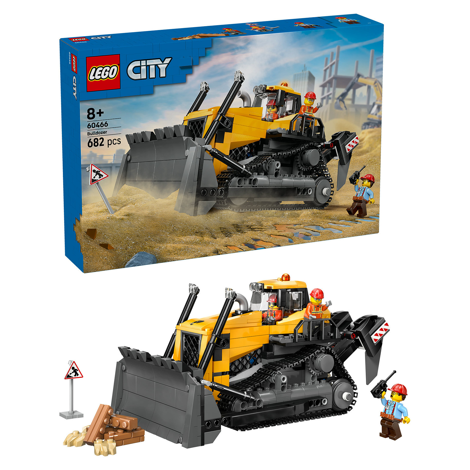 LEGO City Yellow Bulldozer thumbnail 4
