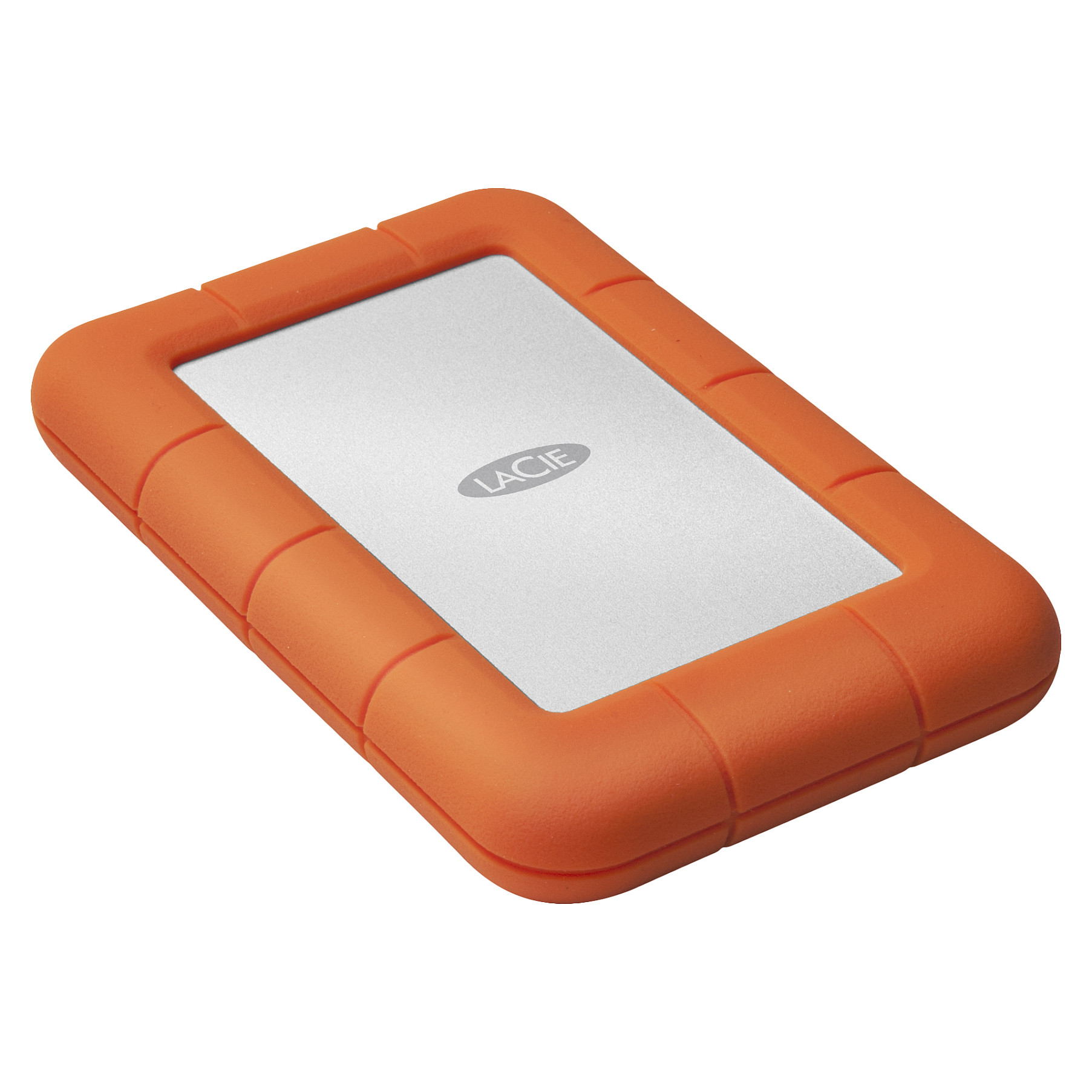External HDD LaCie Rugged Mini, 4TB, 2.5", 5400 RPM, USB 3.2 Gen 1, 5 Gbps, Rezistent ndaj Goditjeve dhe Shiut, Mbrojtje me Fjalëkalim – Portokalli