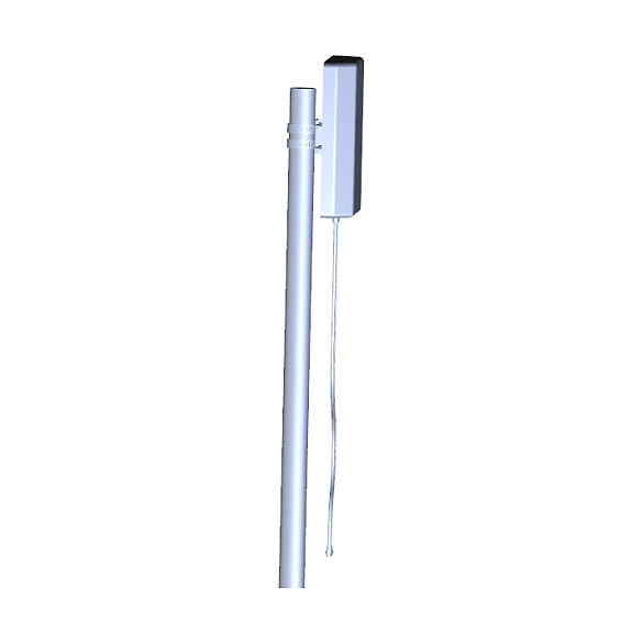HUB ALLNET GSM-Antenne 4dbi MIMO Flat Patch LTE Antenne 2x7m Kabel ALL19103 3
