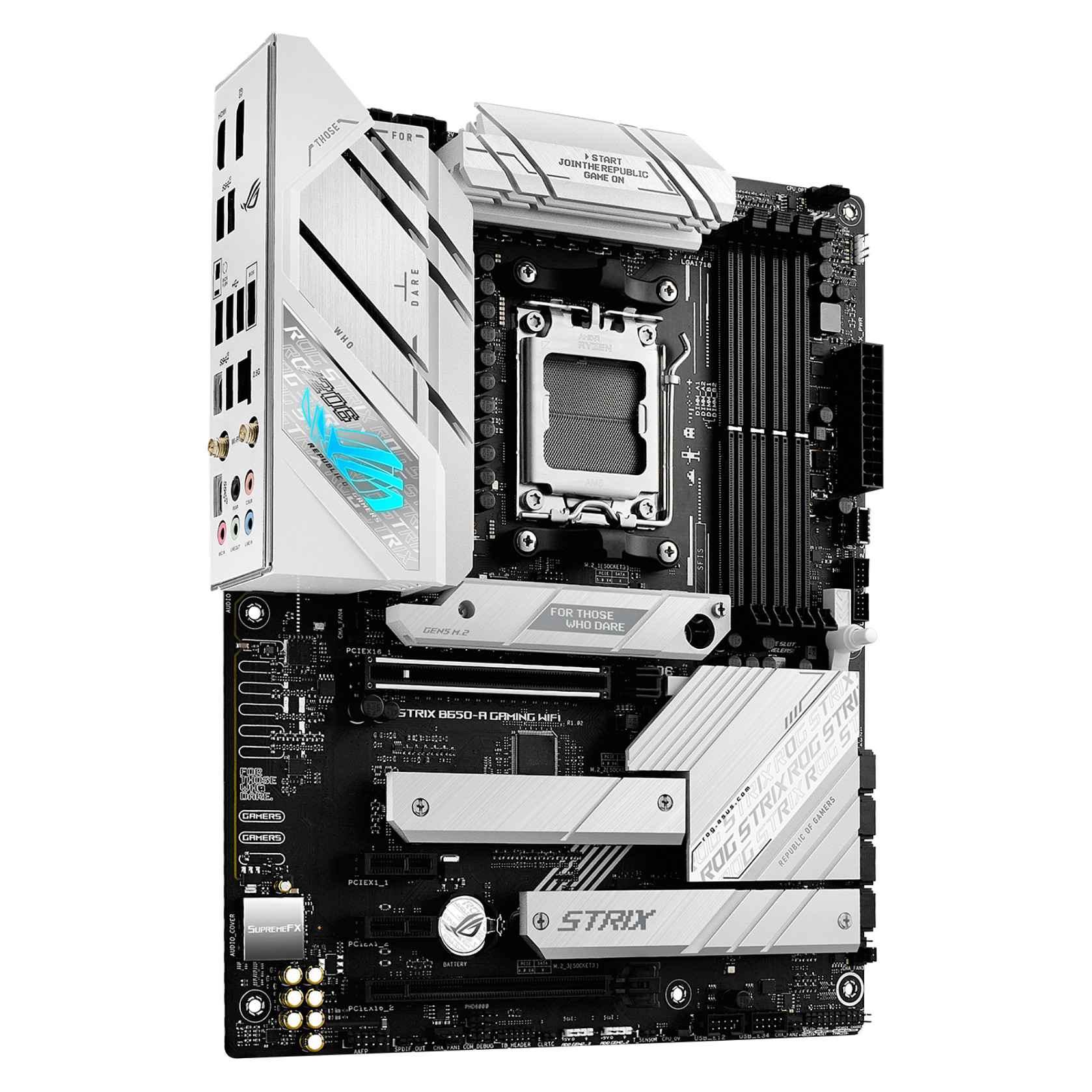 Pllakë Amë MB AMD ASUS AM5 ROG STRIX B650-A GAMING thumbnail 3