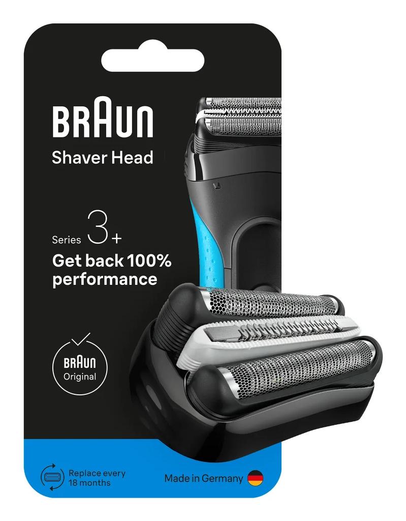 Kokë për makinë rroje Braun Series 3 / 21B / 736879 – Zezë 4