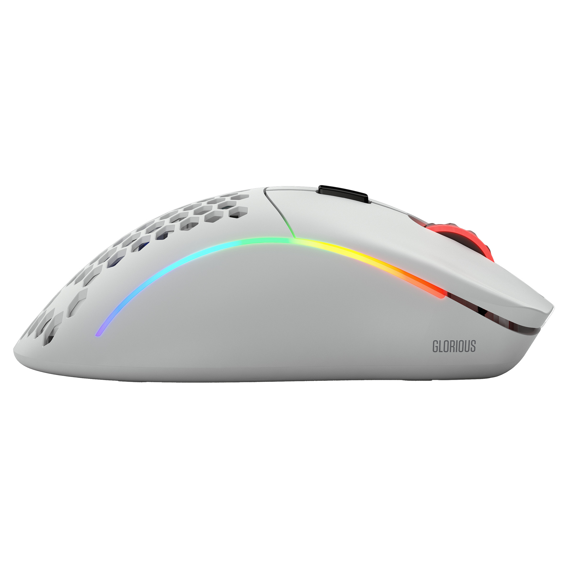 Maus Gaming Glorious Model D Wireless, 19,000DPI, 2.4GHz, 6 Butona, RGB - Bardhë 5