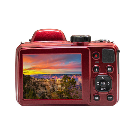 Kamerë Digjitale Kodak Astro Zoom AZ425, 20.68 MP, Zoom Optik 42x, Full HD, Ekran 3" - Zezë, Kuqe 3