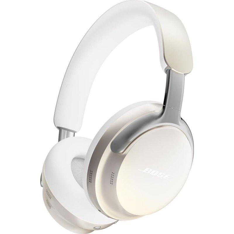 Kufje pa kabllo Bose QuietComfort Ultra / Bluetooth 5.3, USB-C, 3.5mm / Spatial Audio / Mikrofon – Bardhë