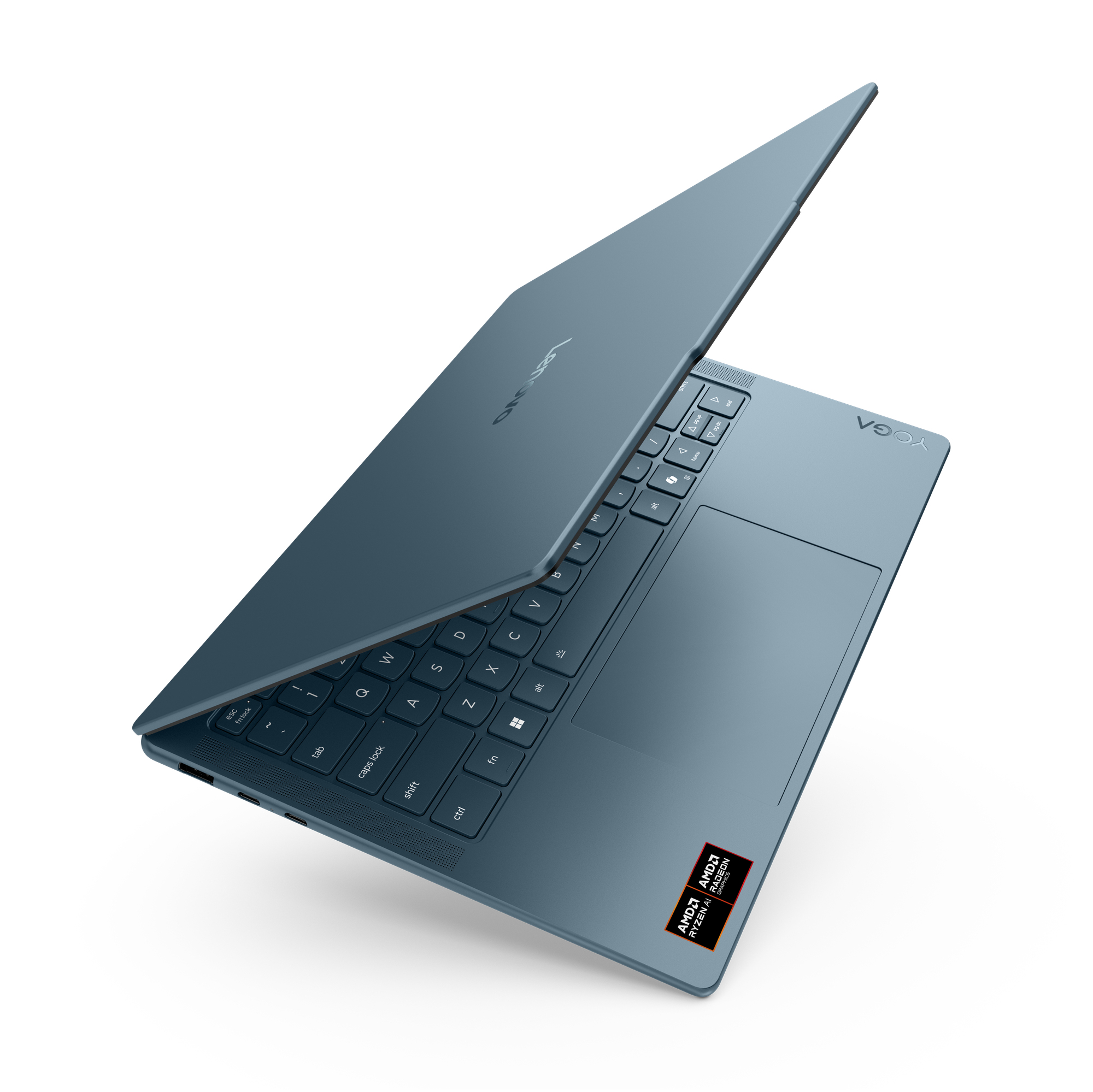Laptop Lenovo Yoga Slim 7 14AKP10 / AMD Ryzen AI 7 345 / 32GB LPDDR5X / 1TB / 14" WUXGA OLED 60Hz / Radeon 840M - Teal 7