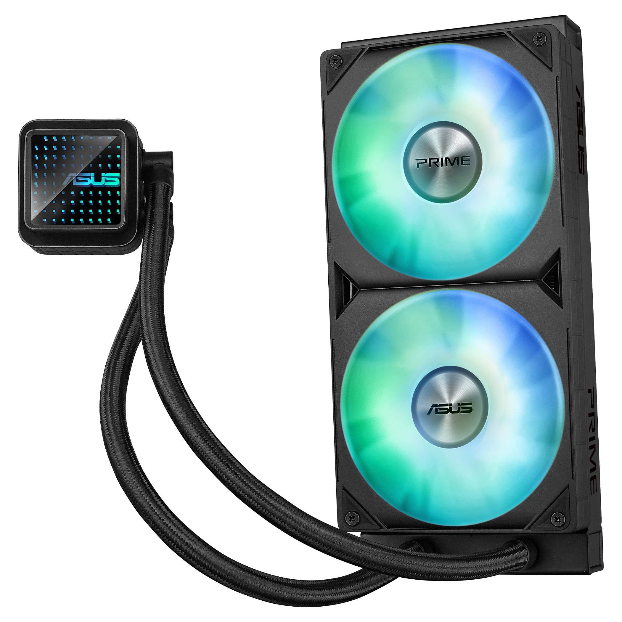 Ftohës për Procesor ASUS PRIME LC 240 ARGB LCD / All‑in‑One Liquid Cooler - Zezë thumbnail 4