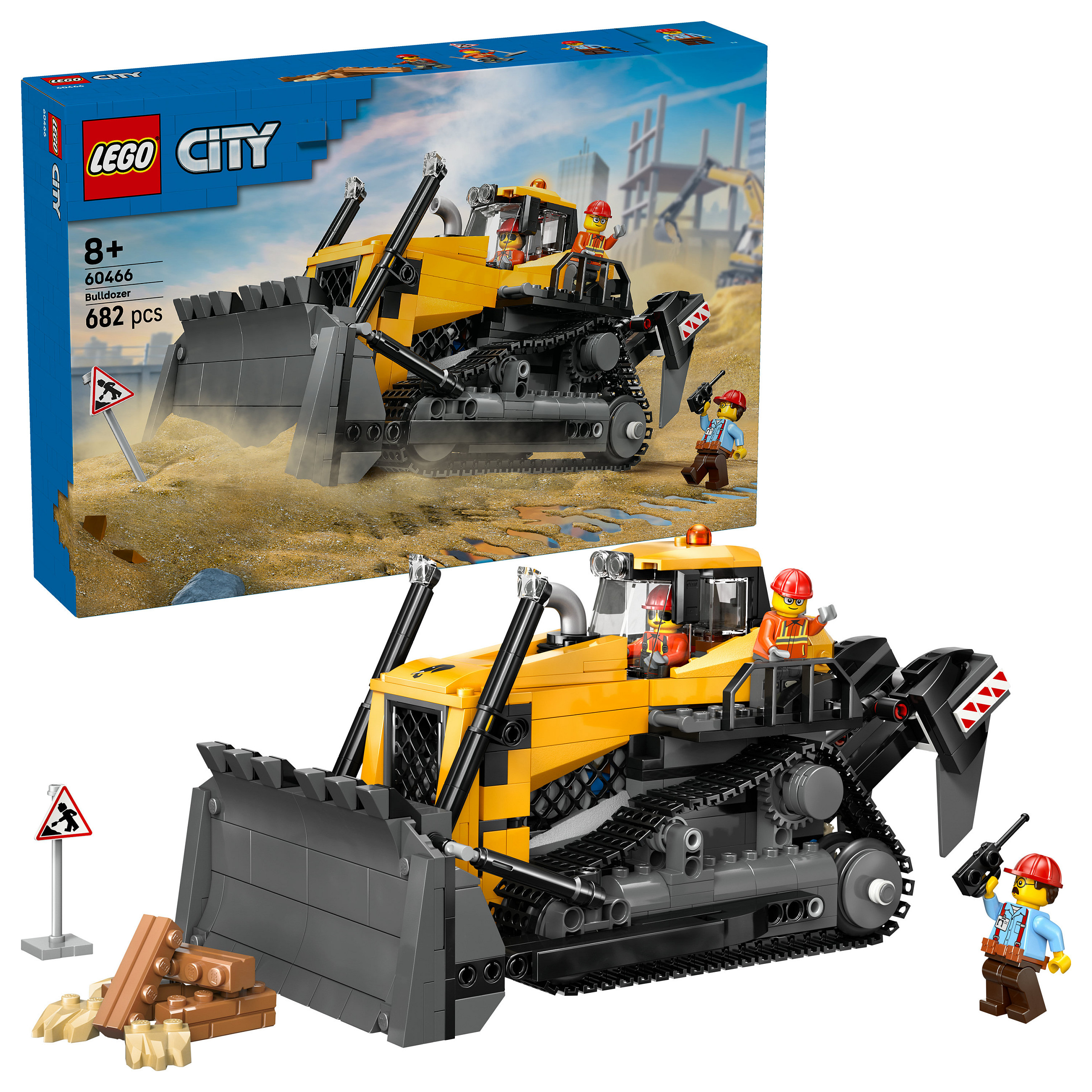LEGO City Yellow Bulldozer thumbnail 2