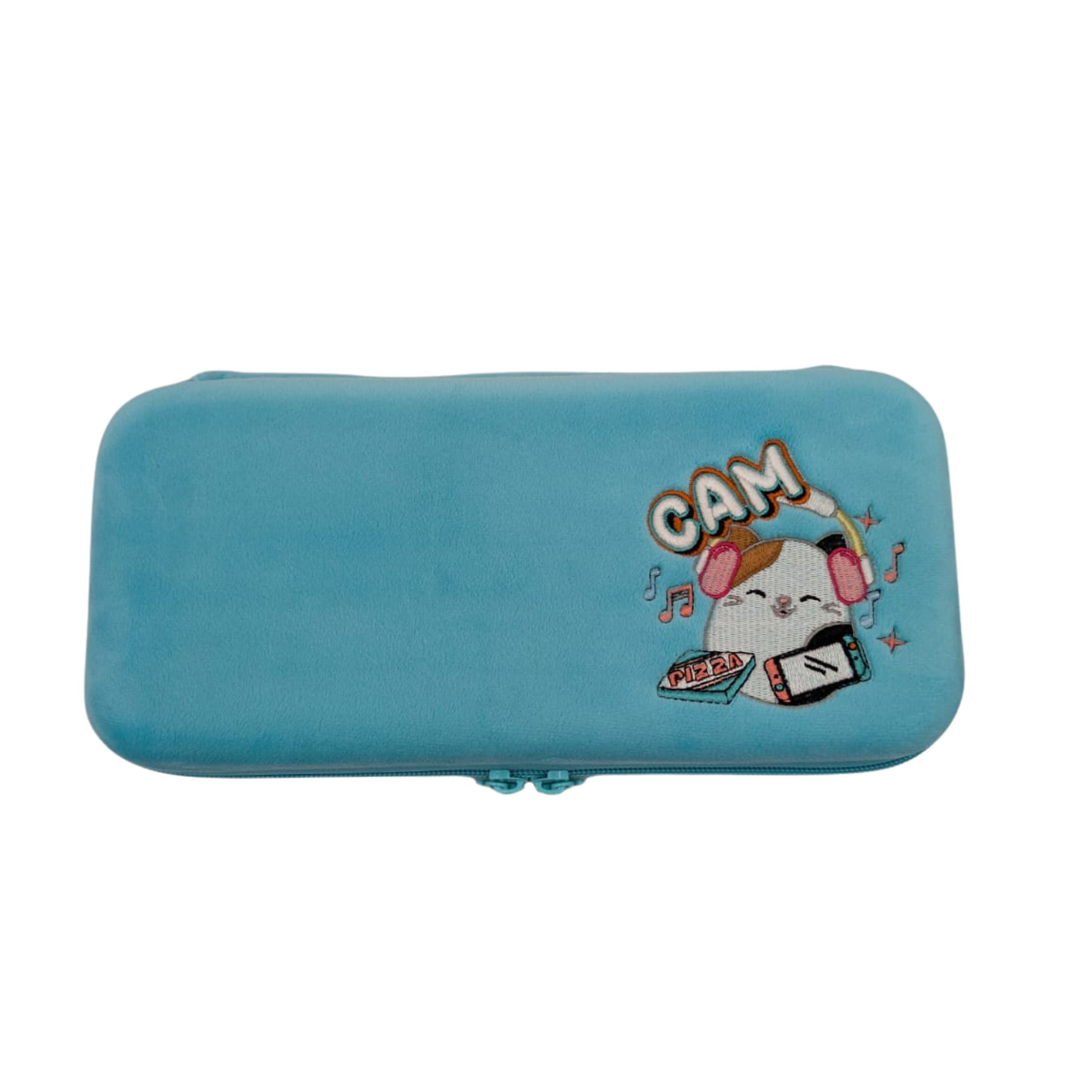 Aksesorë për Nintendo Switch / Çantë Squishmallows Cam the Cat / Nintendo Switch 2 / Switch OLED / Switch Lite – Blu 2