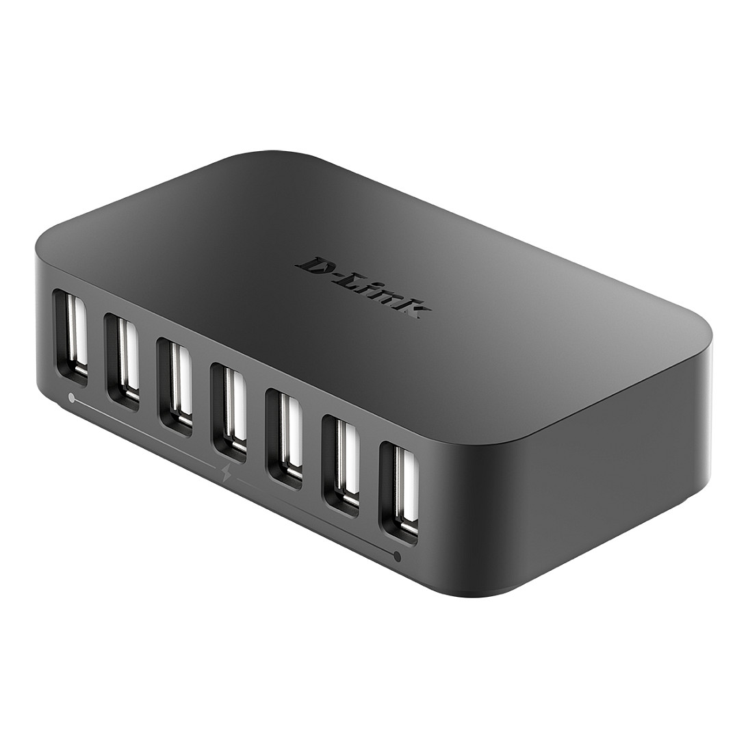 D-Link USB 2.0 Hub – Zgjerues USB me Porta Multiple, Black thumbnail 3
