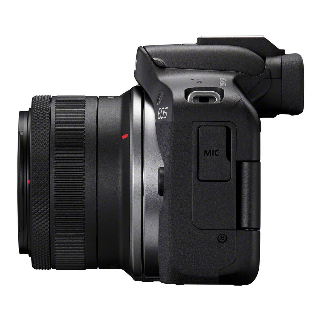 Aparat fotografik Canon EOS R50, 4K, RF-S 18-45mm, i zi 5