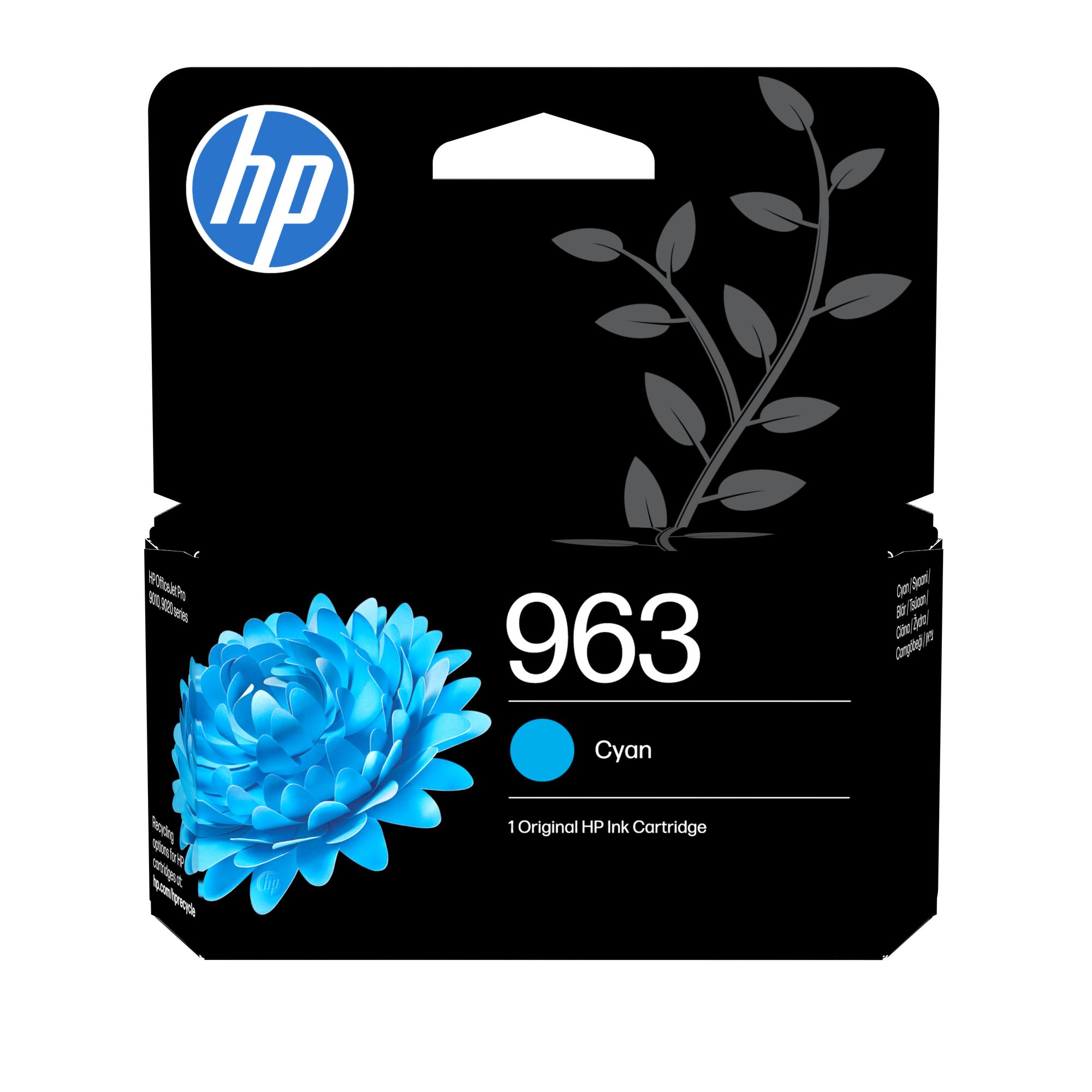 Ink HP 963 / 3JA23AE Cyan Standard