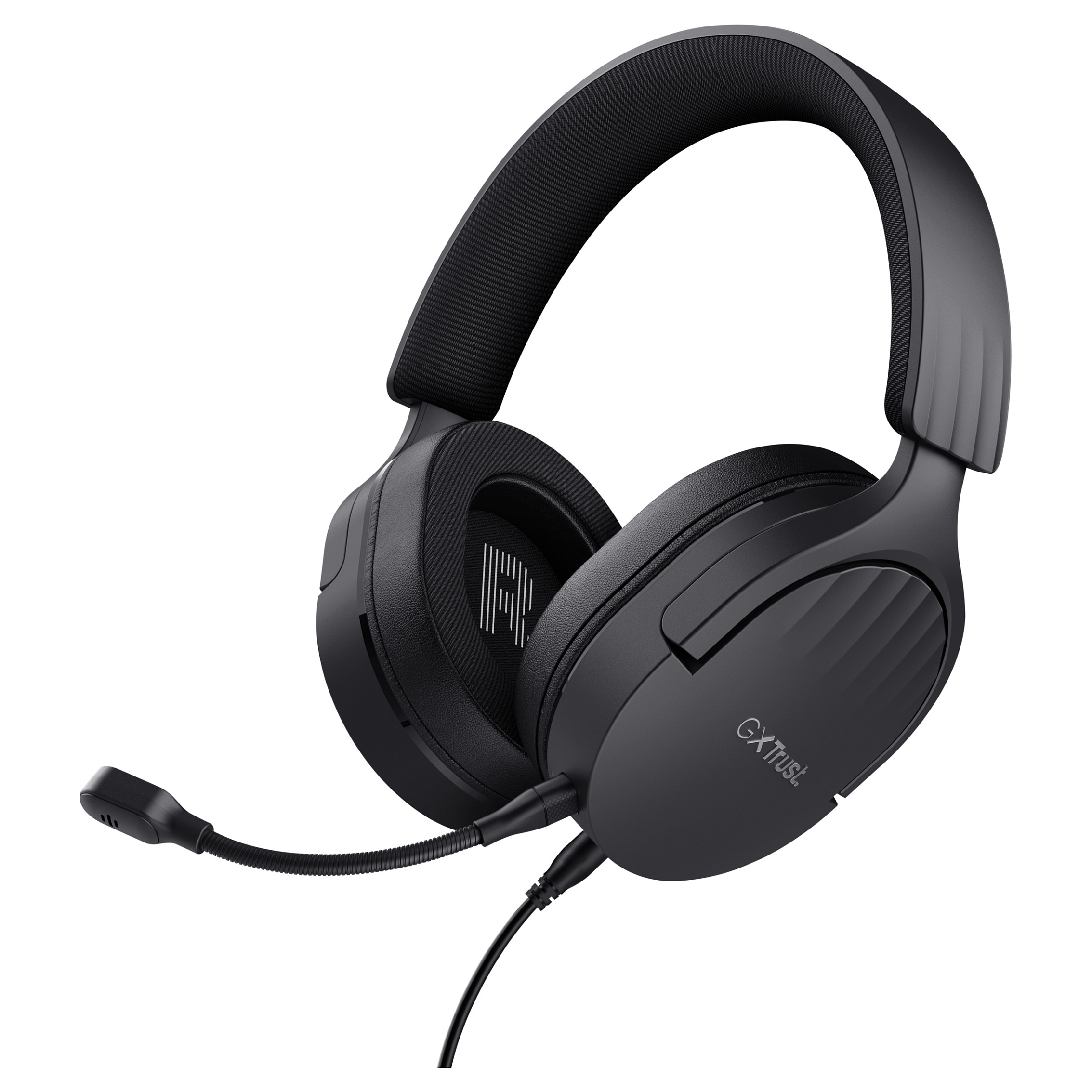 Kufje Gaming Trust GXT 489 Fayzo / Wired / Over-Ear / 50 mm / 3.5 mm / Mikrofon i shkëputshëm / 1.2 m – Zezë 2