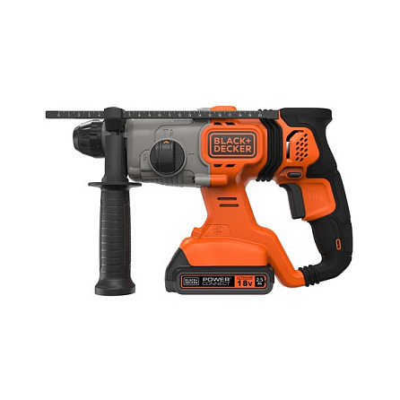 Black & Decker BCD900E2K 18V Cordless Rotary Hammer / SDS-Plus thumbnail 3