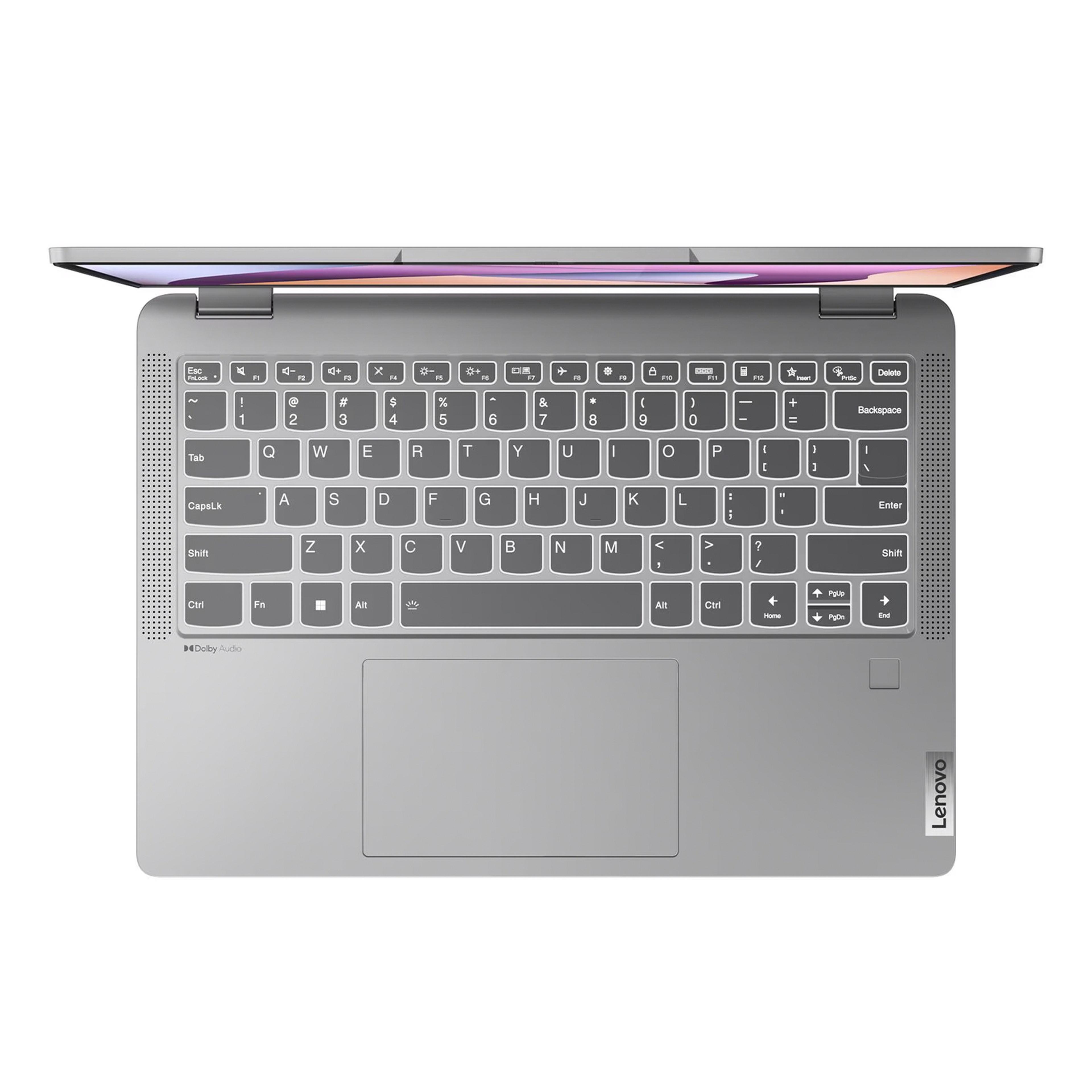 Laptop Lenovo IdeaPad Flex 5 14ABR8 / Ryzen 5 5625U / 16GB LPDDR4x / 512GB / 14" WUXGA Touch IPS / Radeon Graphics – Arctic Grey 4