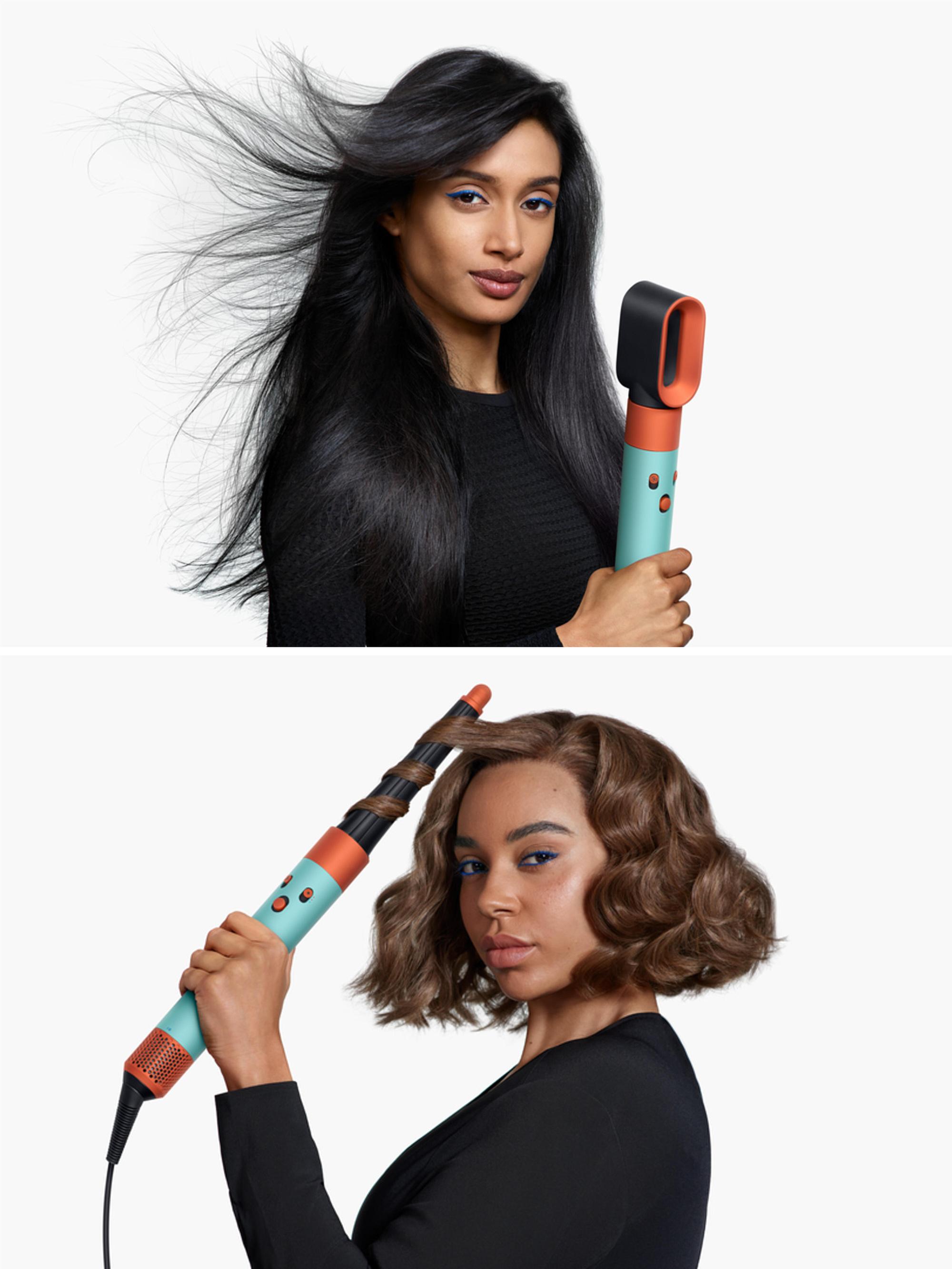 Stilues për flokë Dyson Airwrap i.d. Curly+Coily / 533736-01 – Portokalli/Gjelbër 2