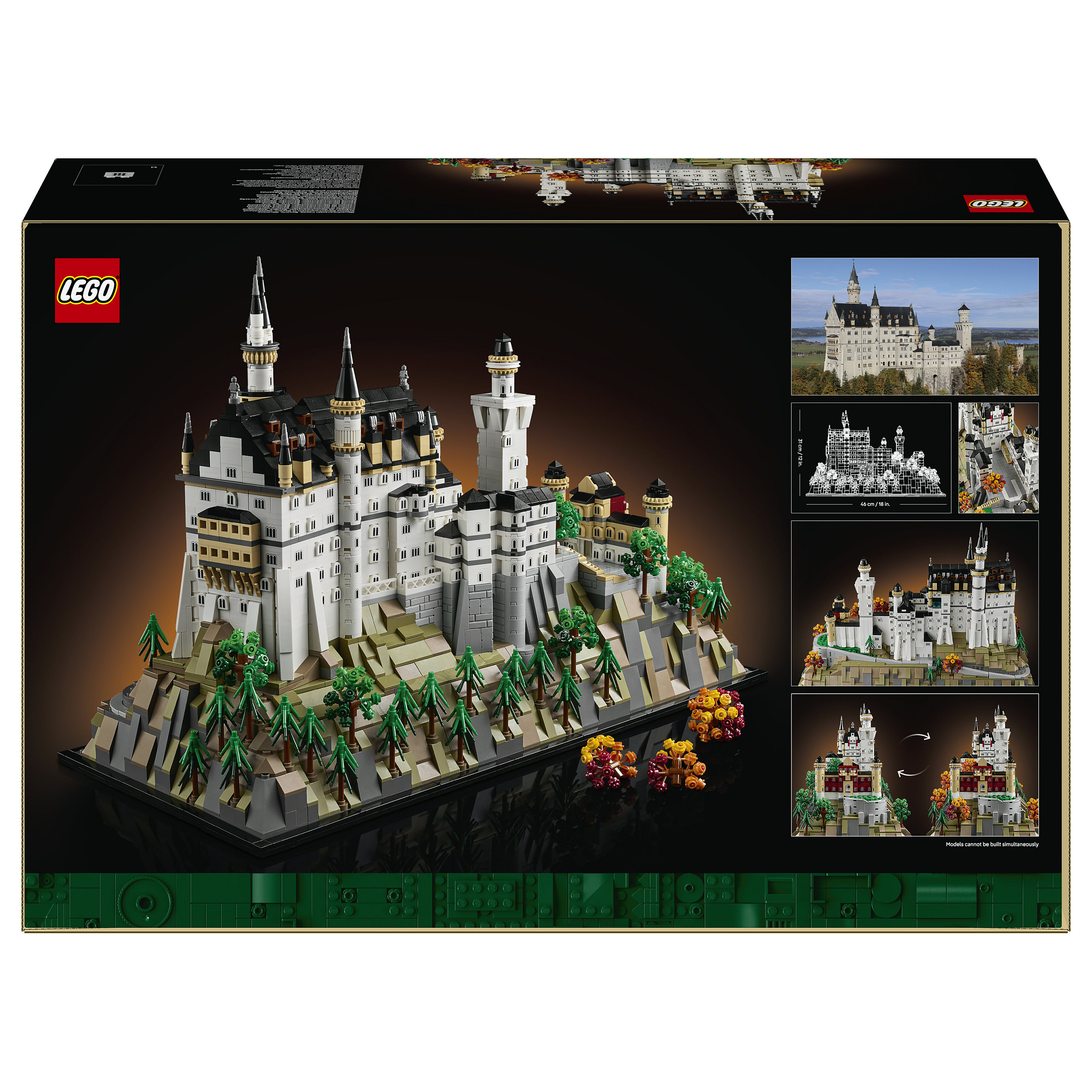 LEGO Architecture Neuschwanstein Castle 21063 thumbnail 6