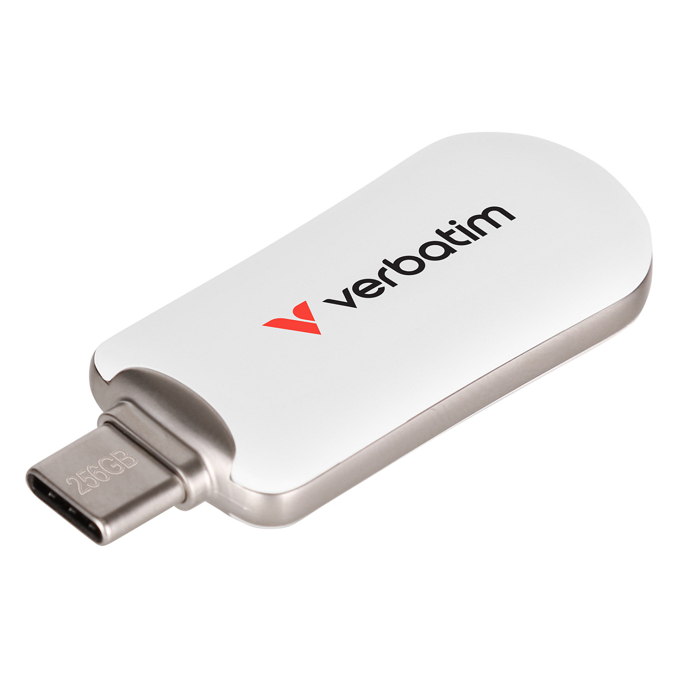 USB STICK 256GB Verbatim Plectra USB-C, e bardhë thumbnail 2